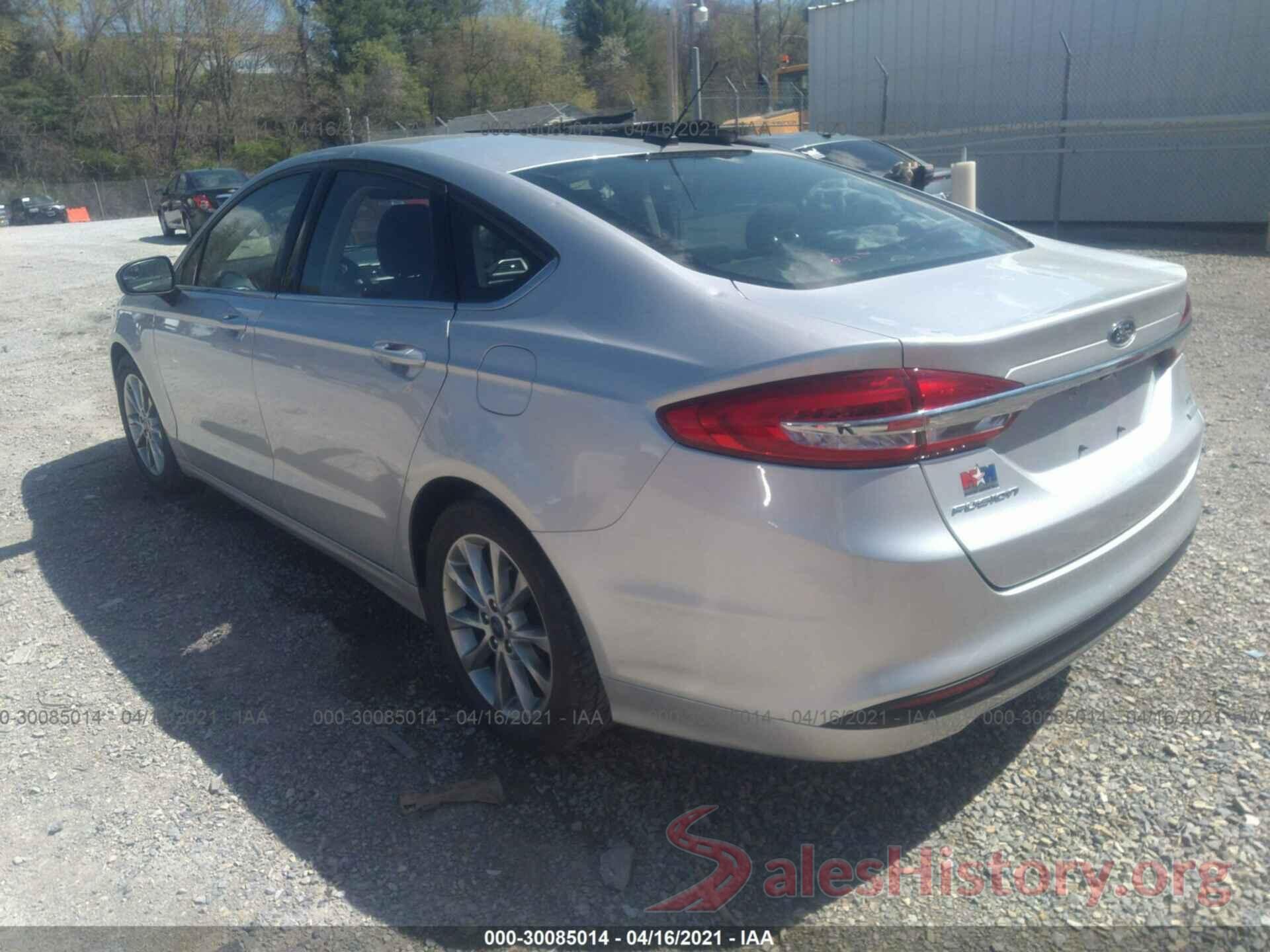 3FA6P0HDXHR328198 2017 FORD FUSION