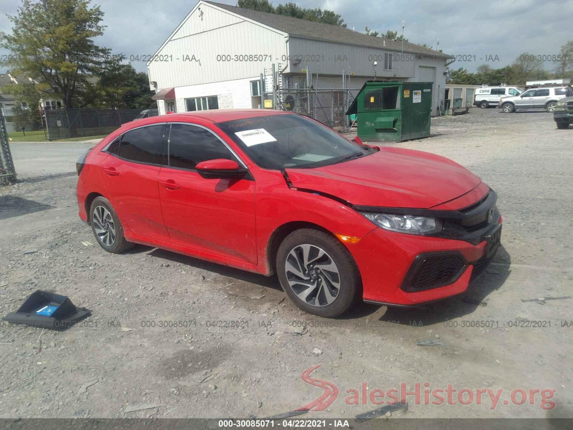 SHHFK7H25JU406375 2018 HONDA CIVIC HATCHBACK