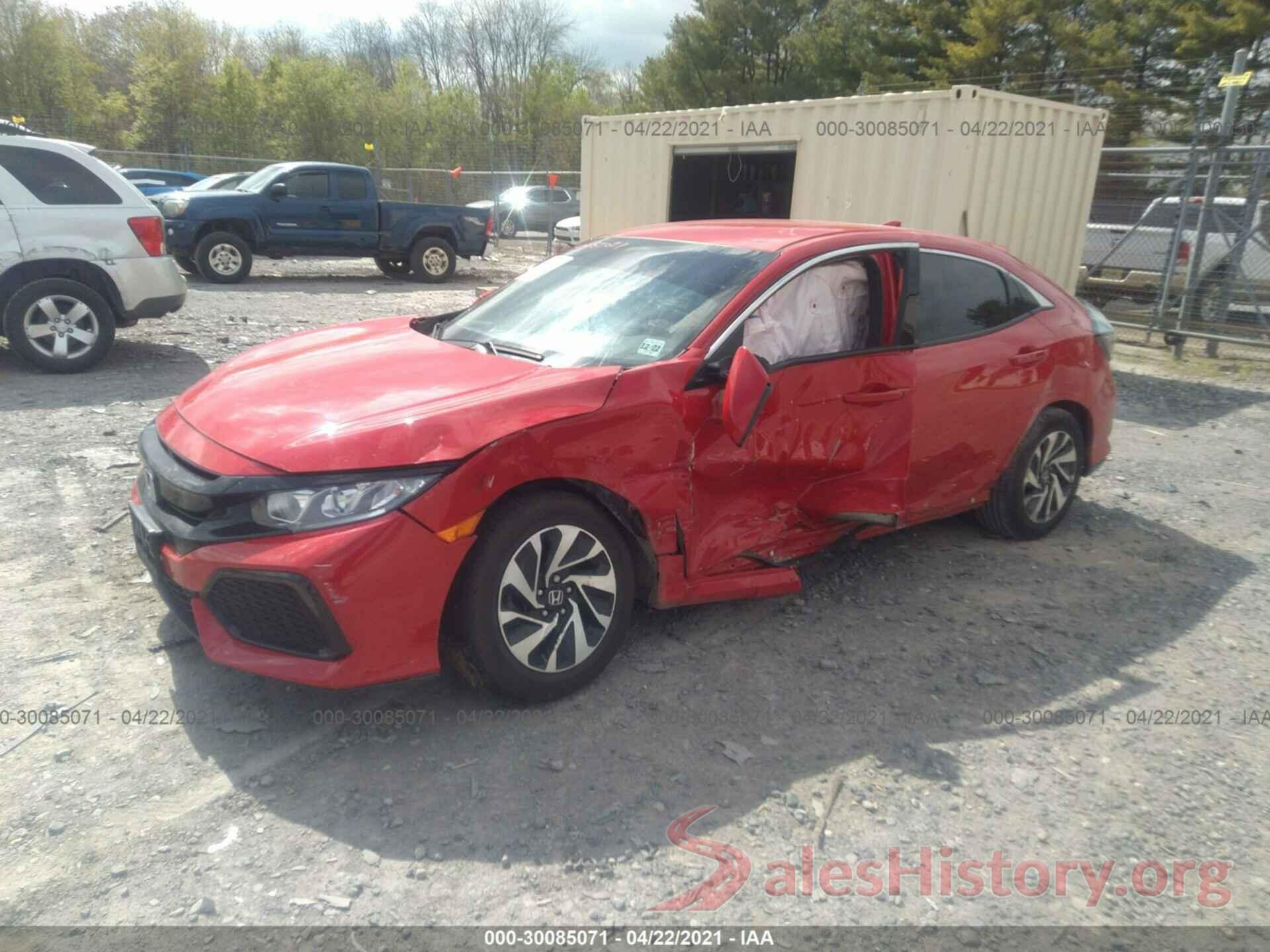 SHHFK7H25JU406375 2018 HONDA CIVIC HATCHBACK