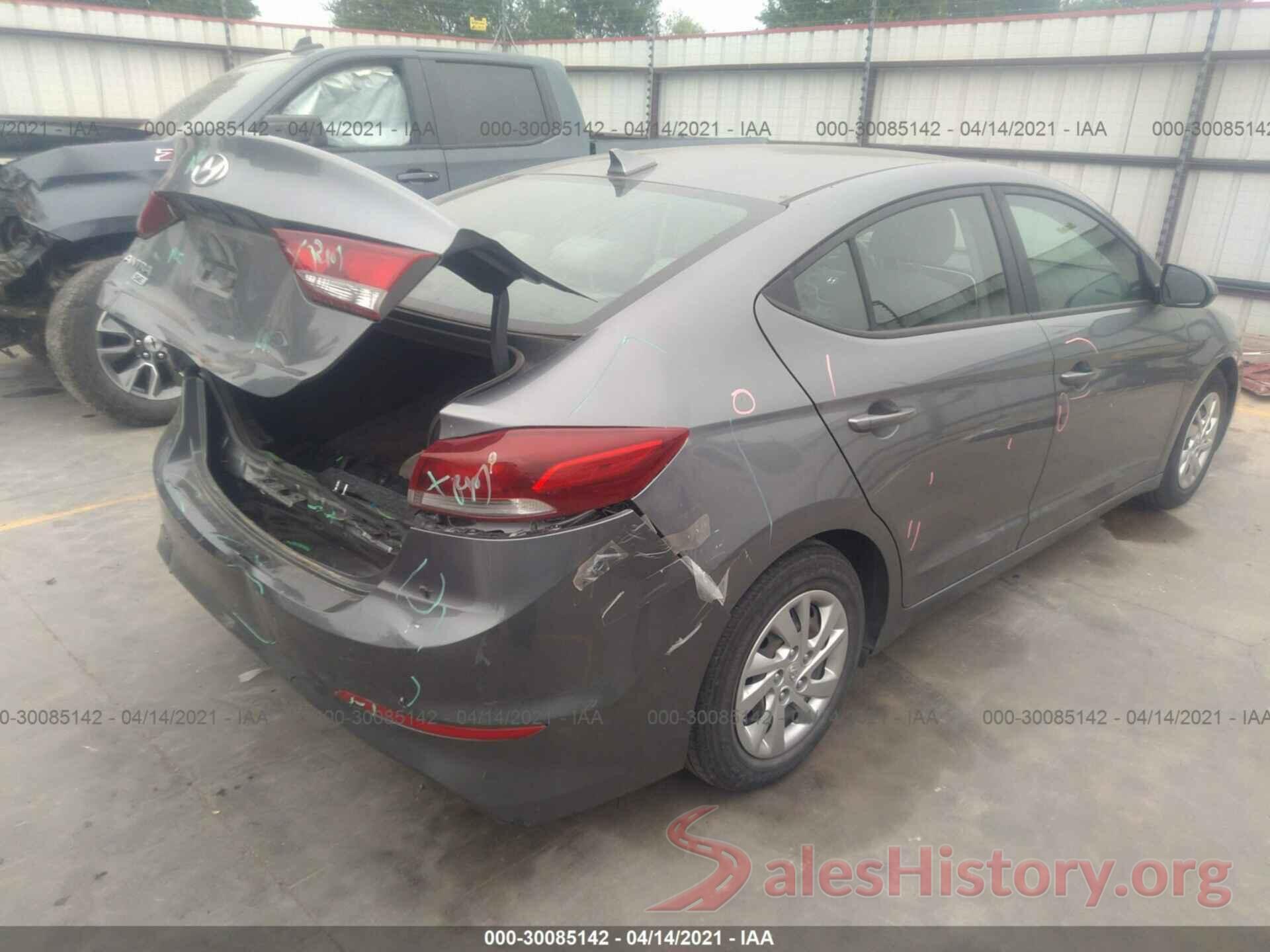 KMHD74LF6HU095832 2017 HYUNDAI ELANTRA