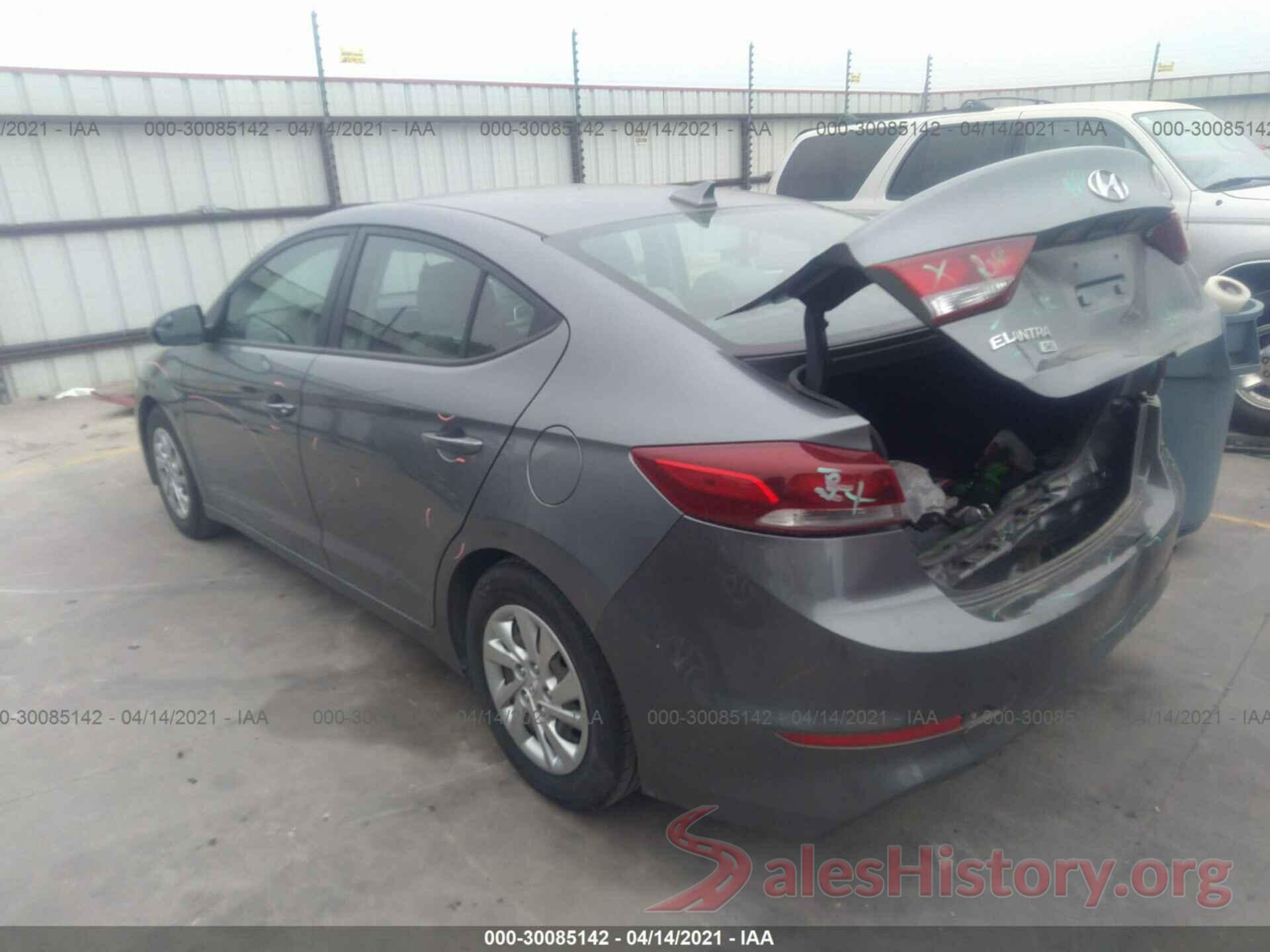 KMHD74LF6HU095832 2017 HYUNDAI ELANTRA