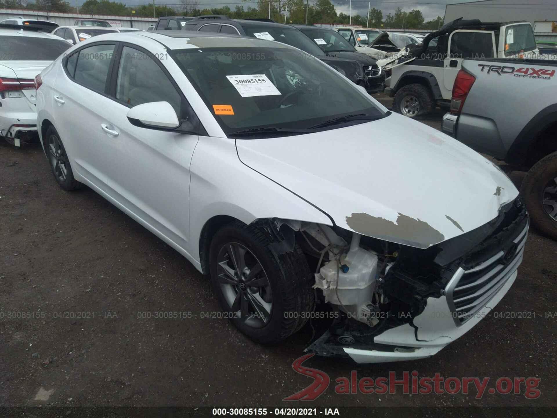 5NPD84LF7HH184787 2017 HYUNDAI ELANTRA