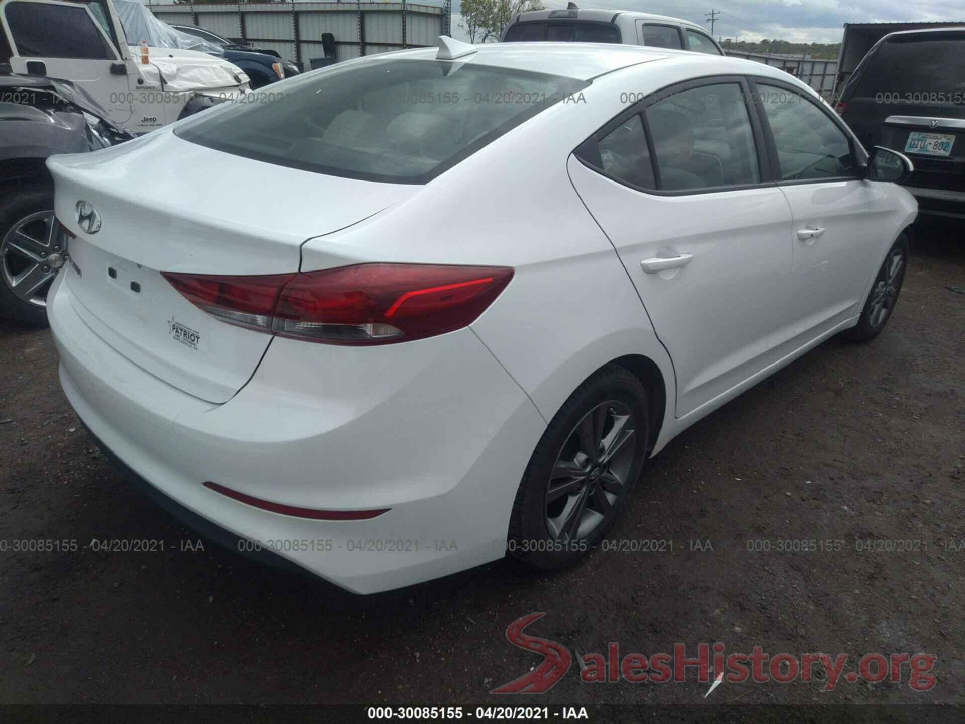 5NPD84LF7HH184787 2017 HYUNDAI ELANTRA