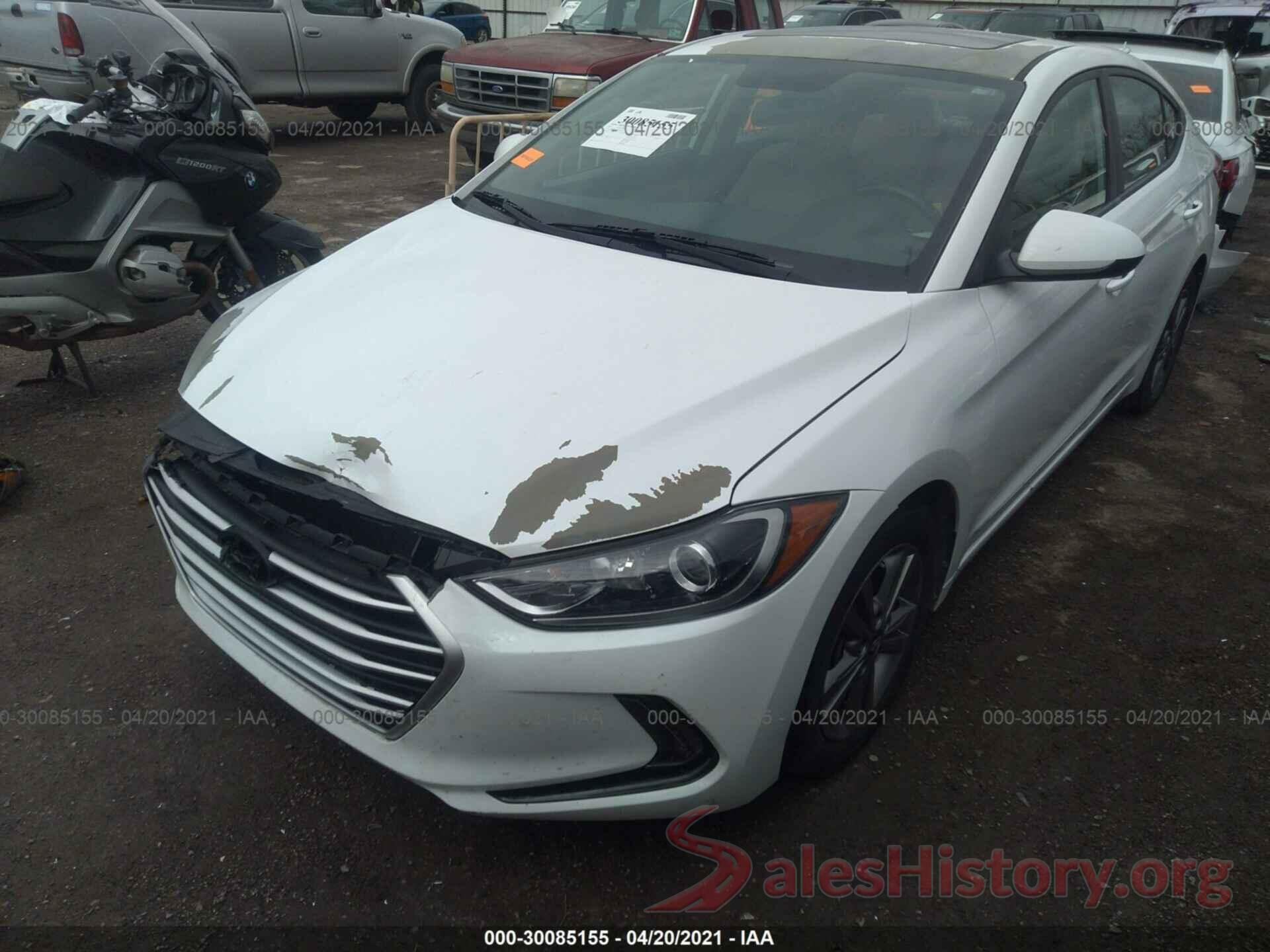 5NPD84LF7HH184787 2017 HYUNDAI ELANTRA