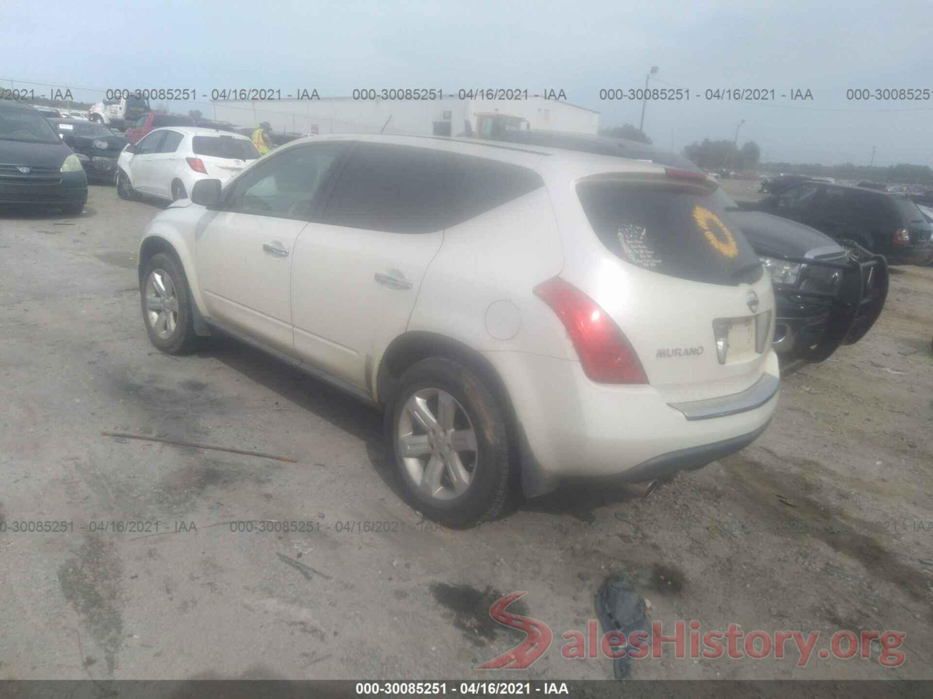 5N1AT2MV2HC756061 2007 NISSAN MURANO