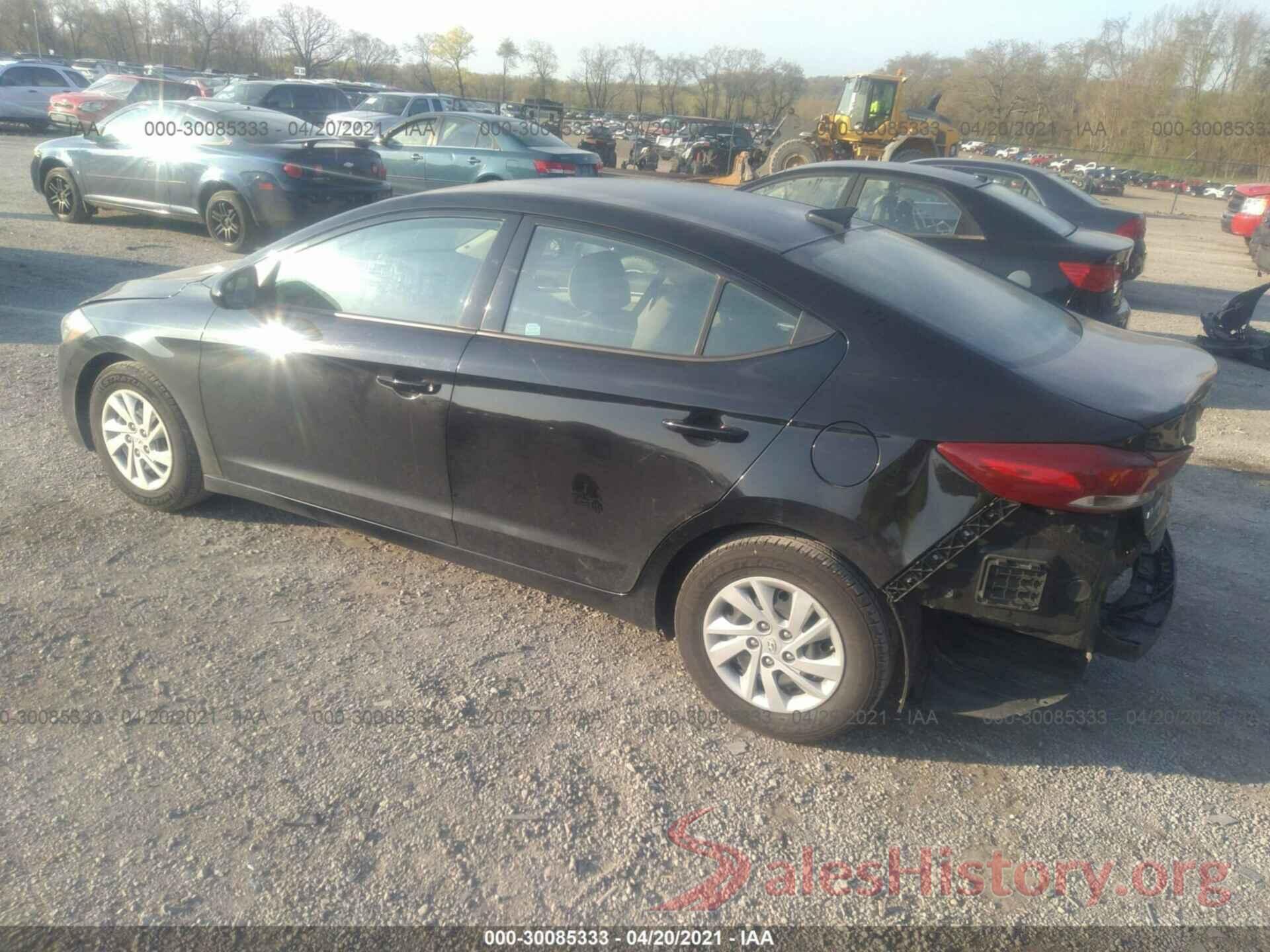 5NPD74LF0HH168630 2017 HYUNDAI ELANTRA