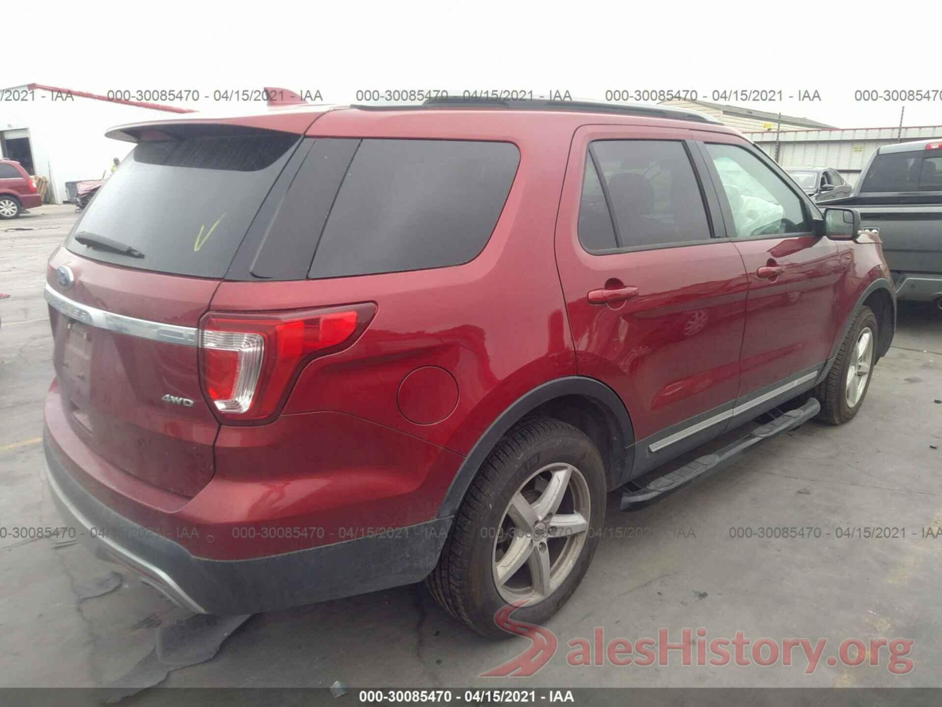 1FM5K8D82HGD05268 2017 FORD EXPLORER