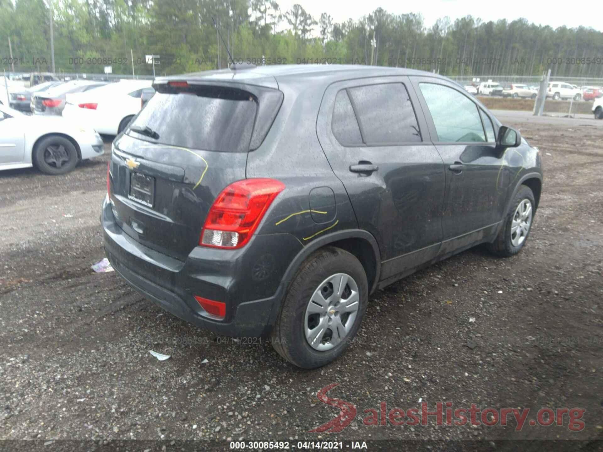 3GNCJKSB0KL185443 2019 CHEVROLET TRAX