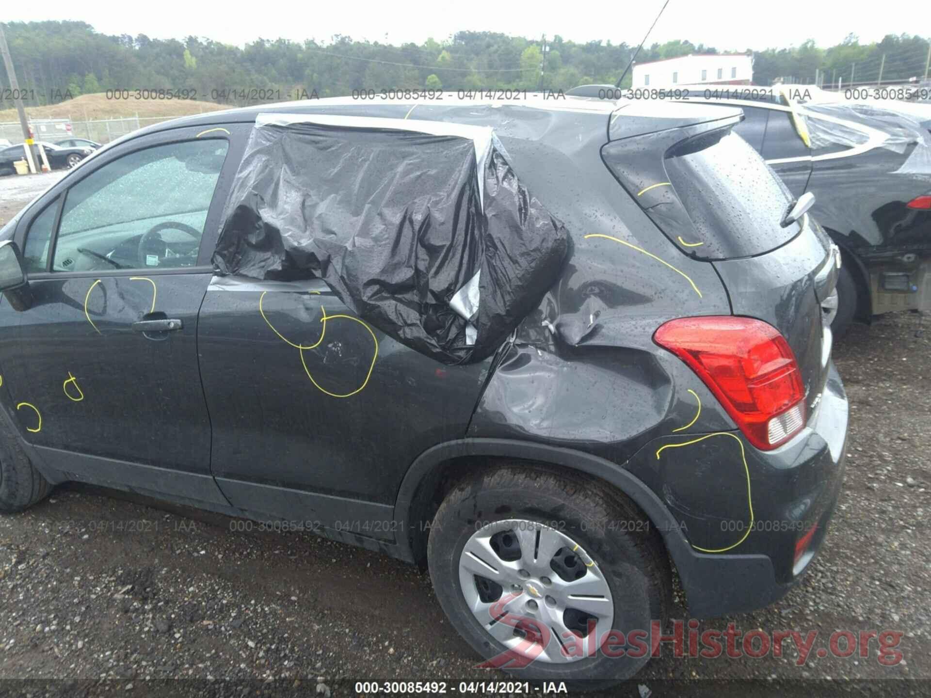 3GNCJKSB0KL185443 2019 CHEVROLET TRAX