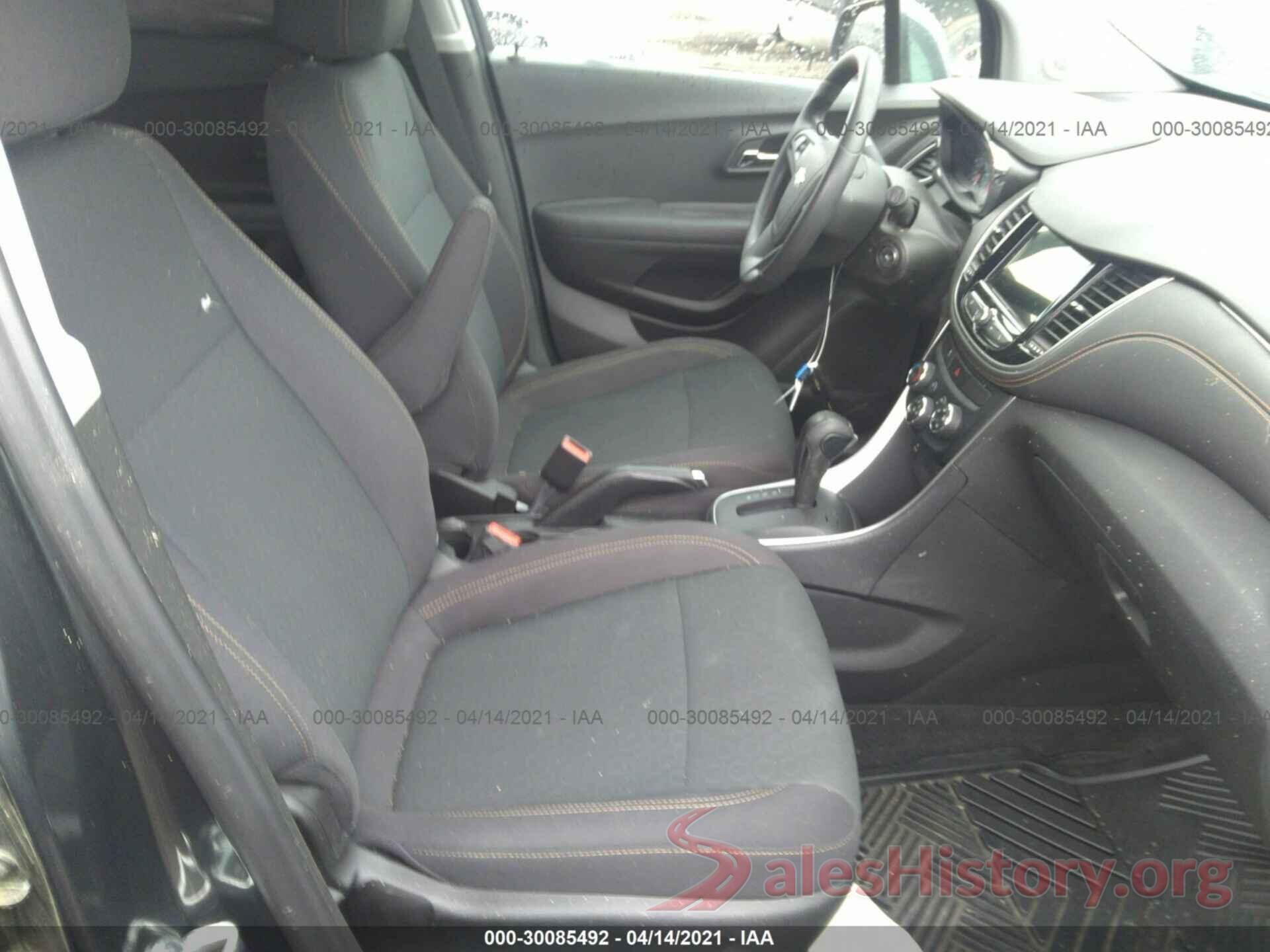 3GNCJKSB0KL185443 2019 CHEVROLET TRAX