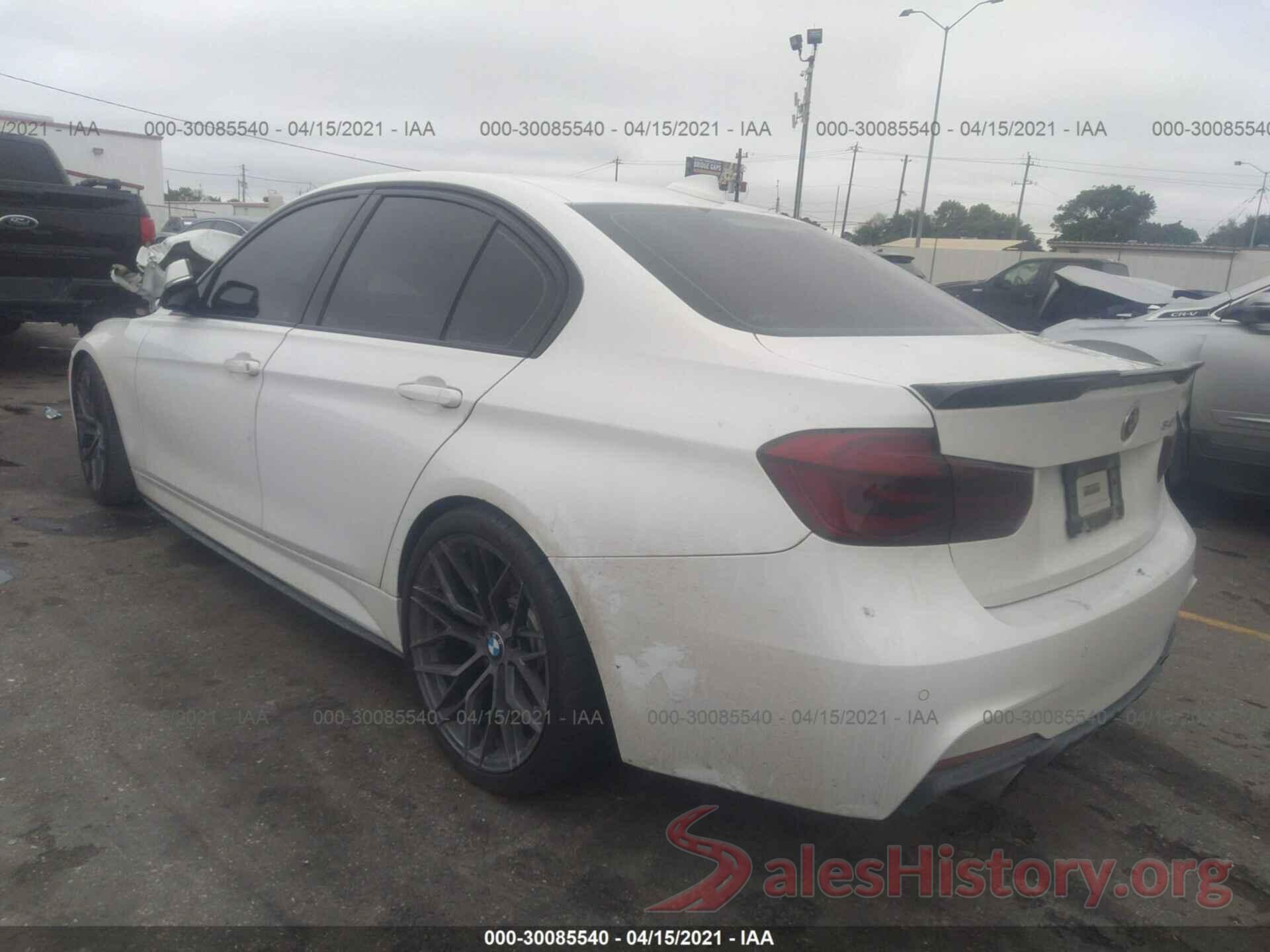 WBA8B3G50GNT62713 2016 BMW 3 SERIES