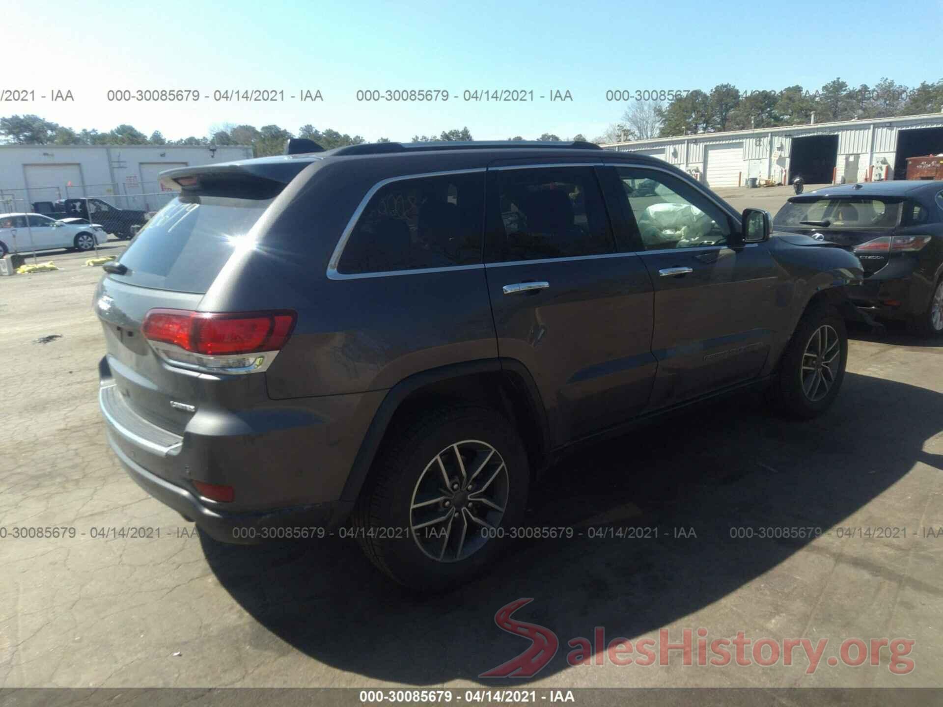 1C4RJFBG8LC251434 2020 JEEP GRAND CHEROKEE