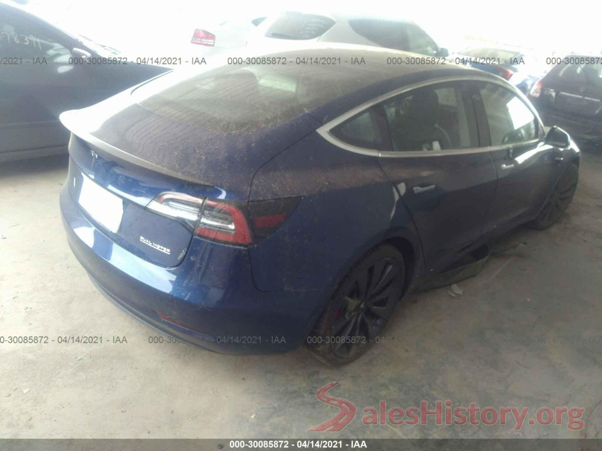 5YJ3E1ECXLF669423 2020 TESLA MODEL 3