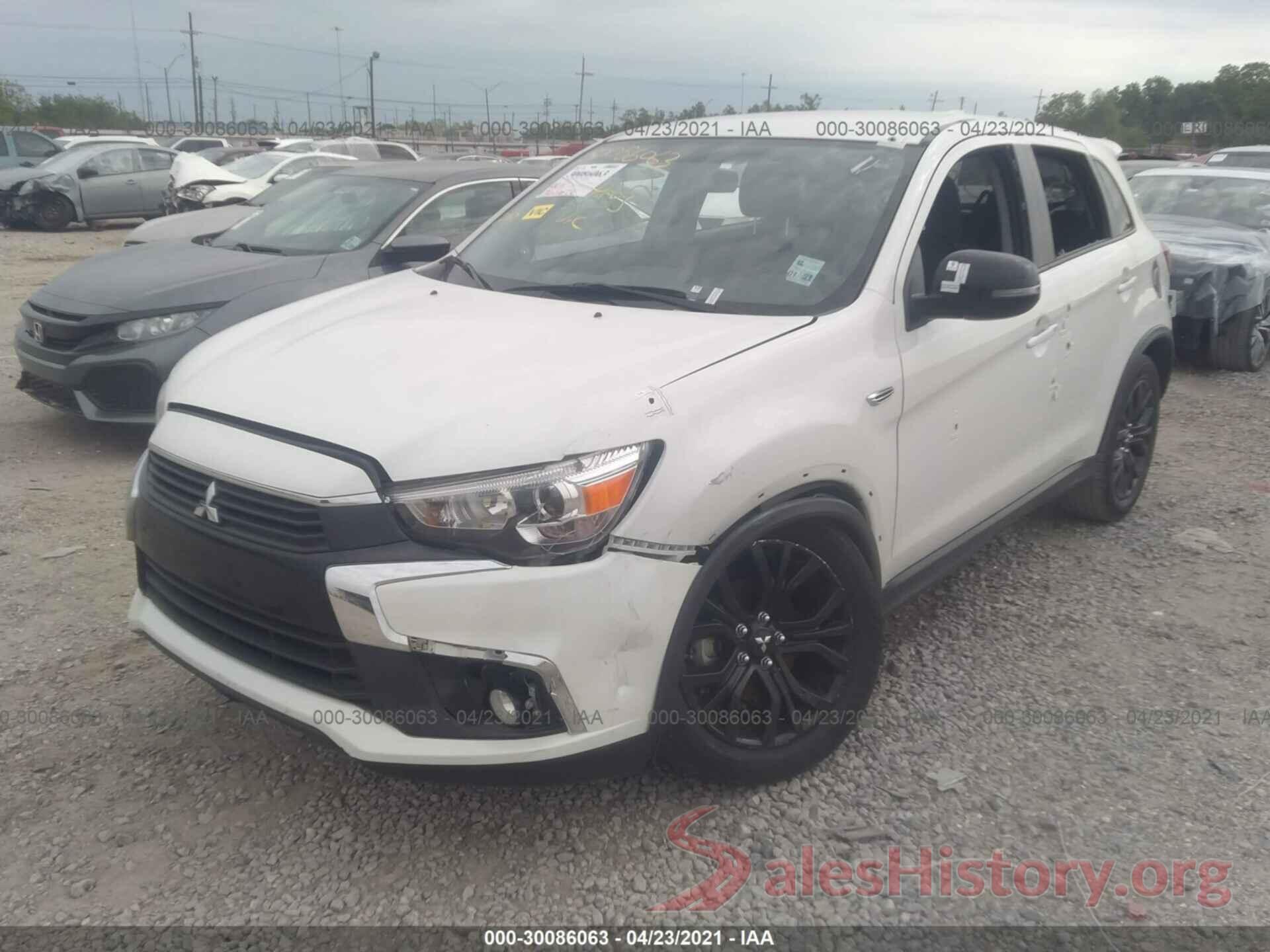 JA4AP3AU2HZ034459 2017 MITSUBISHI OUTLANDER SPORT