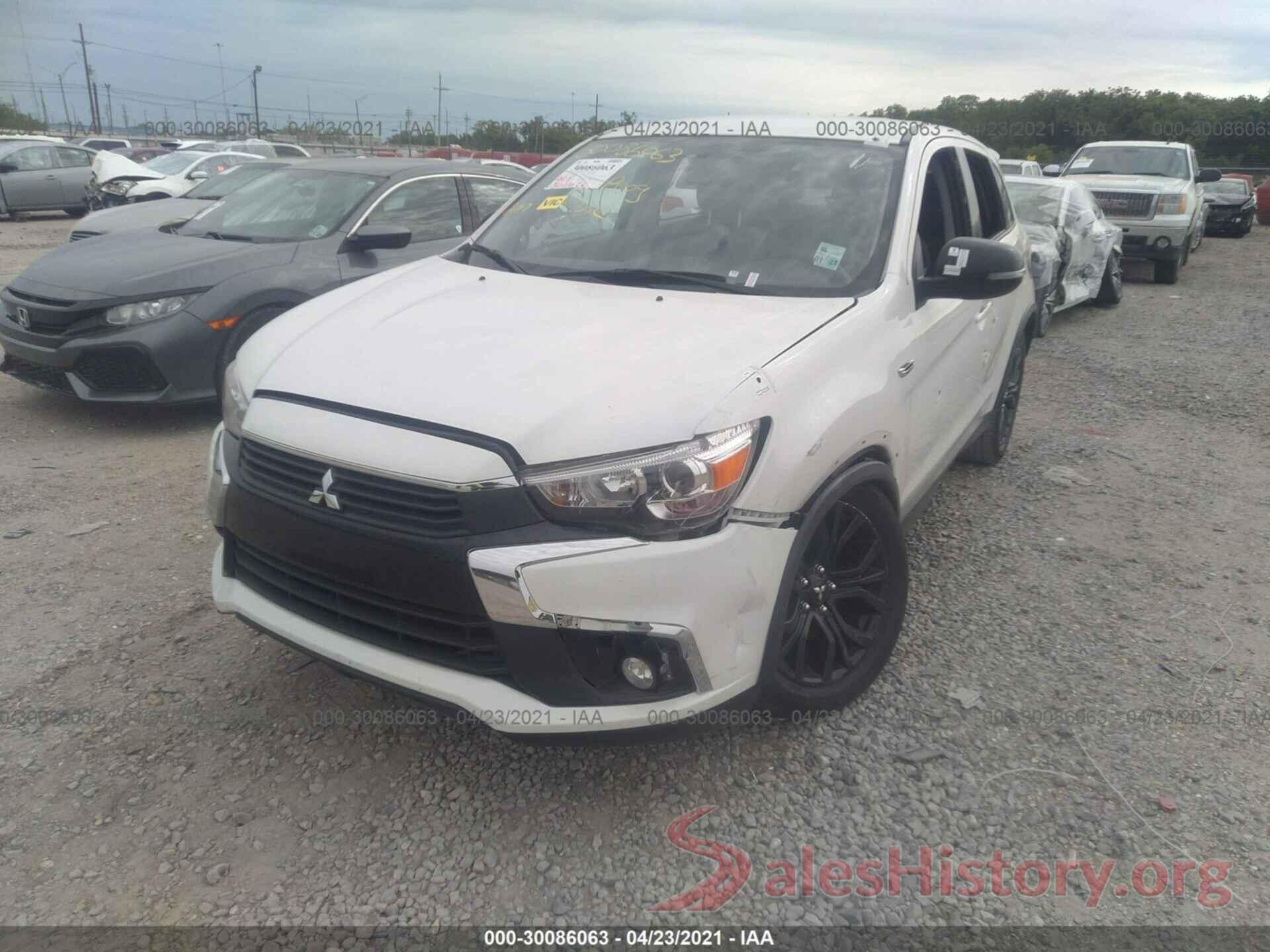 JA4AP3AU2HZ034459 2017 MITSUBISHI OUTLANDER SPORT