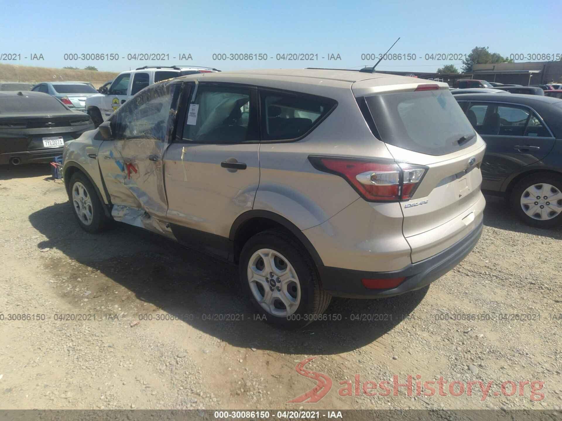 1FMCU0F71HUA23695 2017 FORD ESCAPE