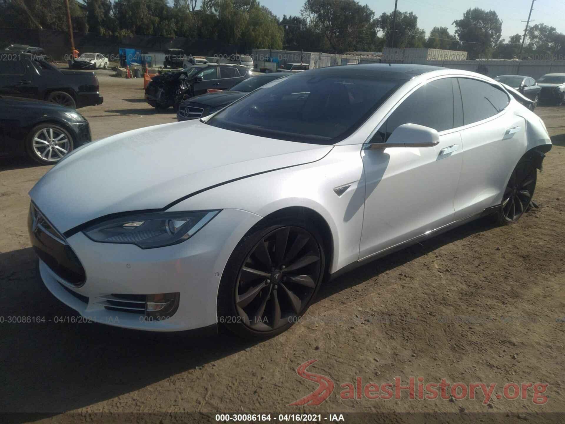 5YJSA1S19FFP74548 2015 TESLA MODEL S