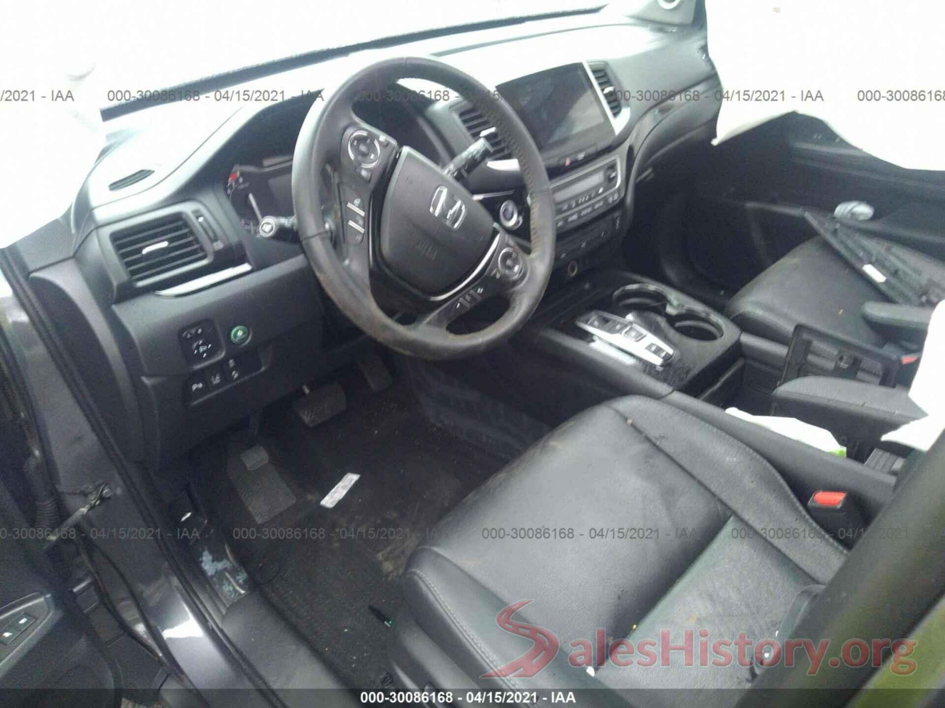 5FNYF6H90HB089038 2017 HONDA PILOT