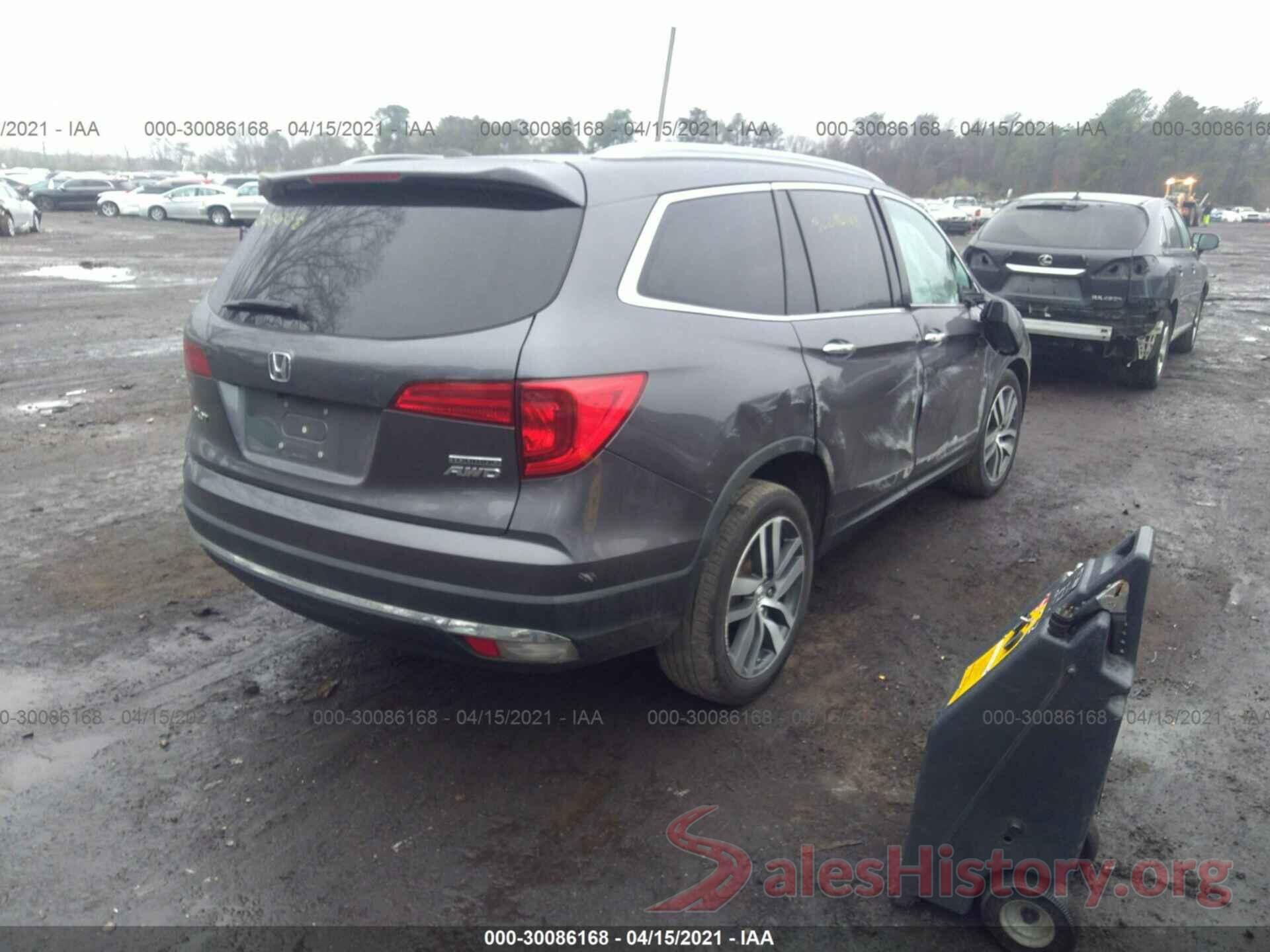 5FNYF6H90HB089038 2017 HONDA PILOT