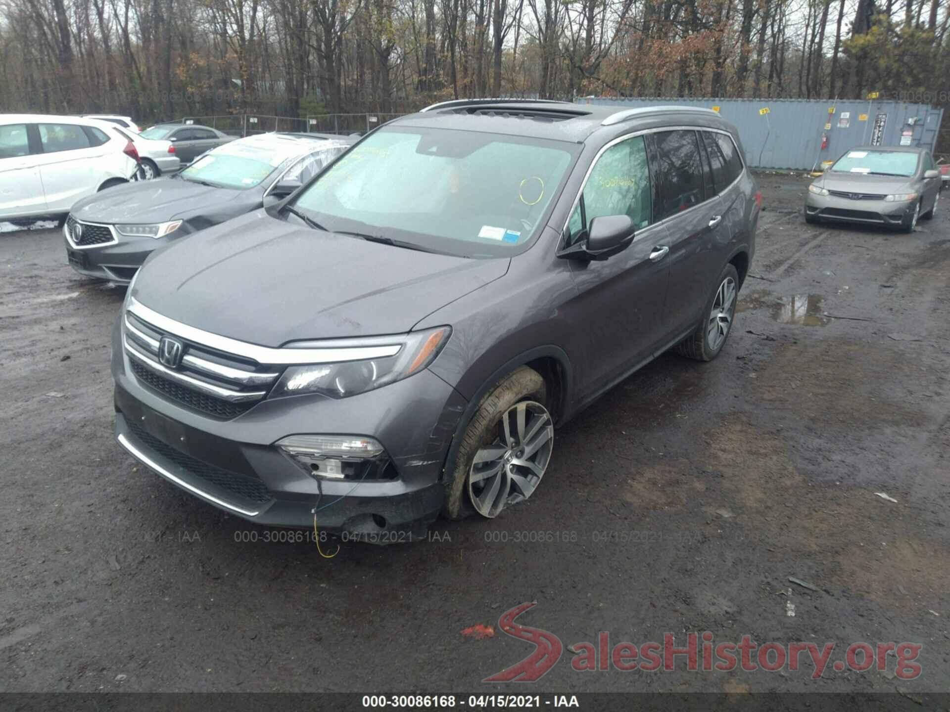 5FNYF6H90HB089038 2017 HONDA PILOT