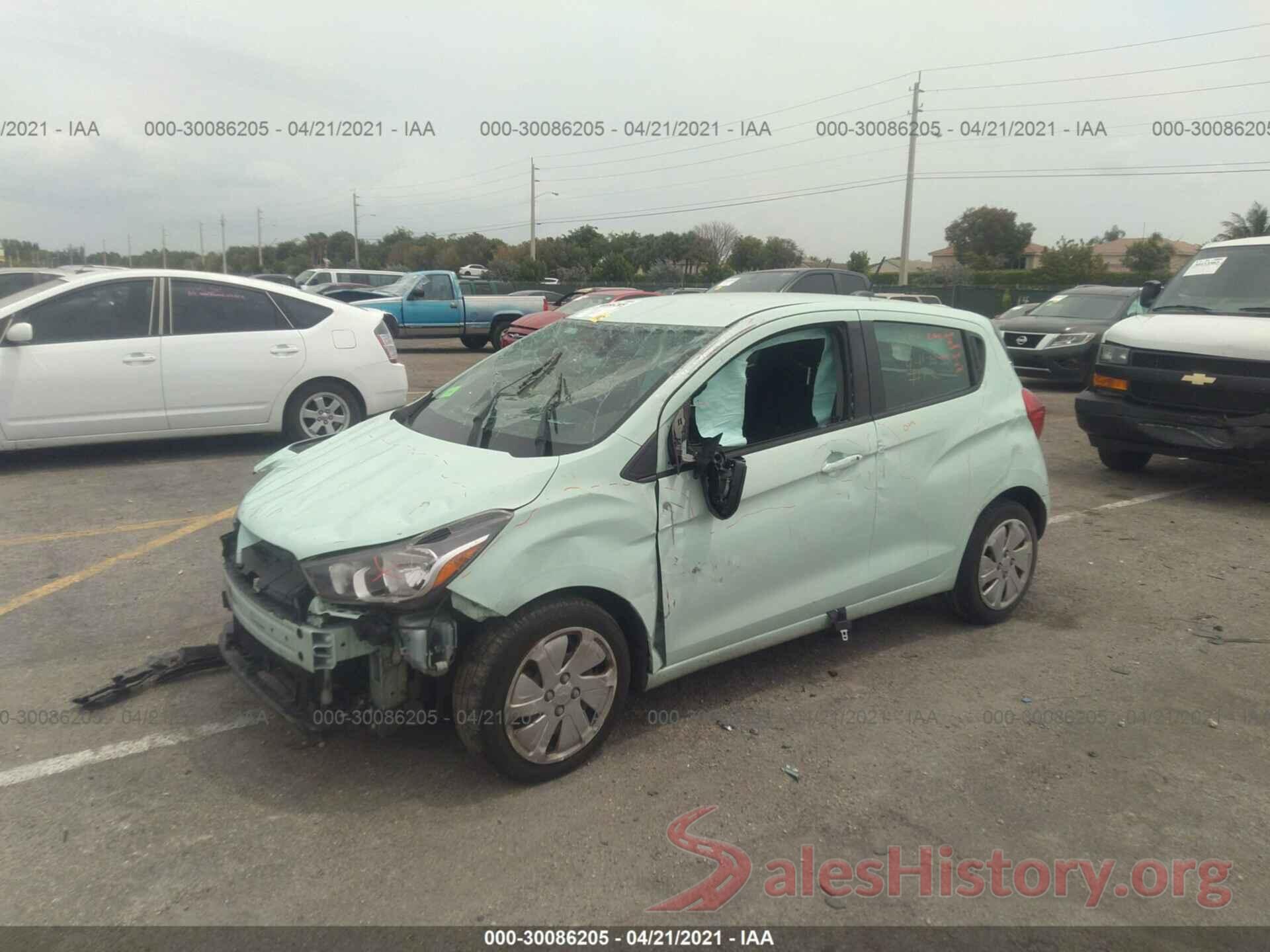 KL8CB6SA1HC721205 2017 CHEVROLET SPARK