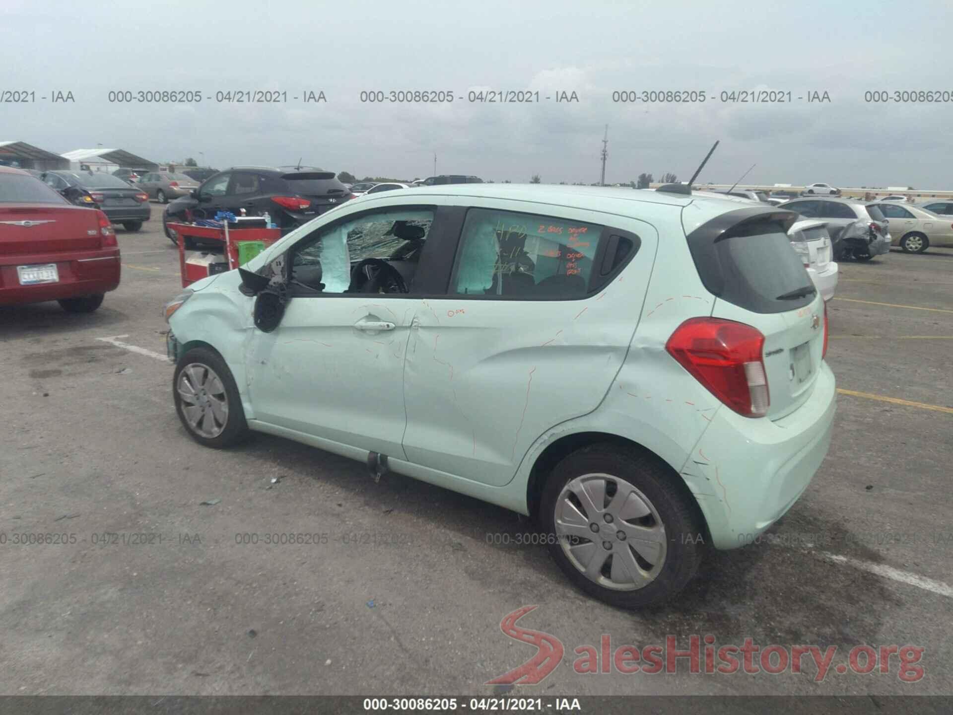 KL8CB6SA1HC721205 2017 CHEVROLET SPARK