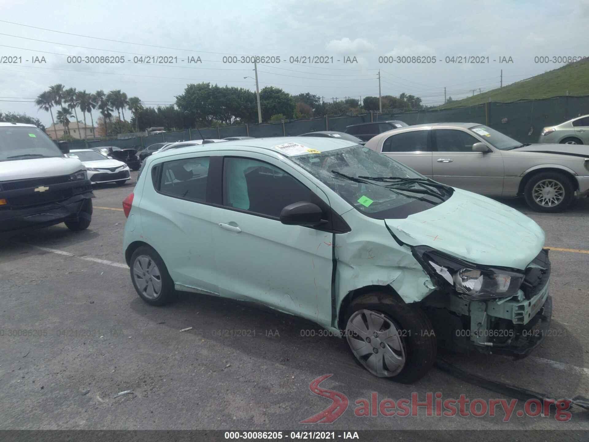 KL8CB6SA1HC721205 2017 CHEVROLET SPARK