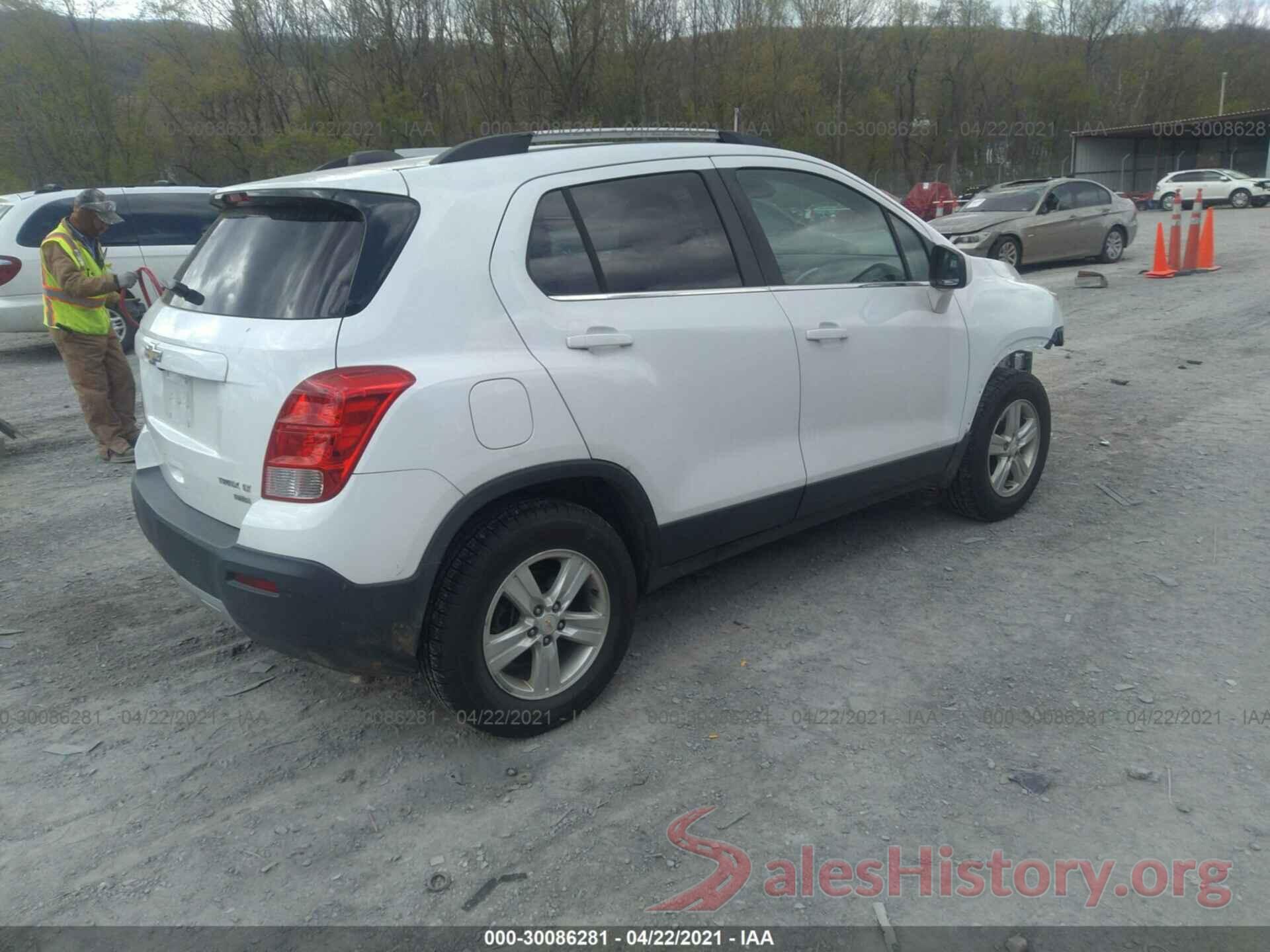 KL7CJPSBXGB608718 2016 CHEVROLET TRAX