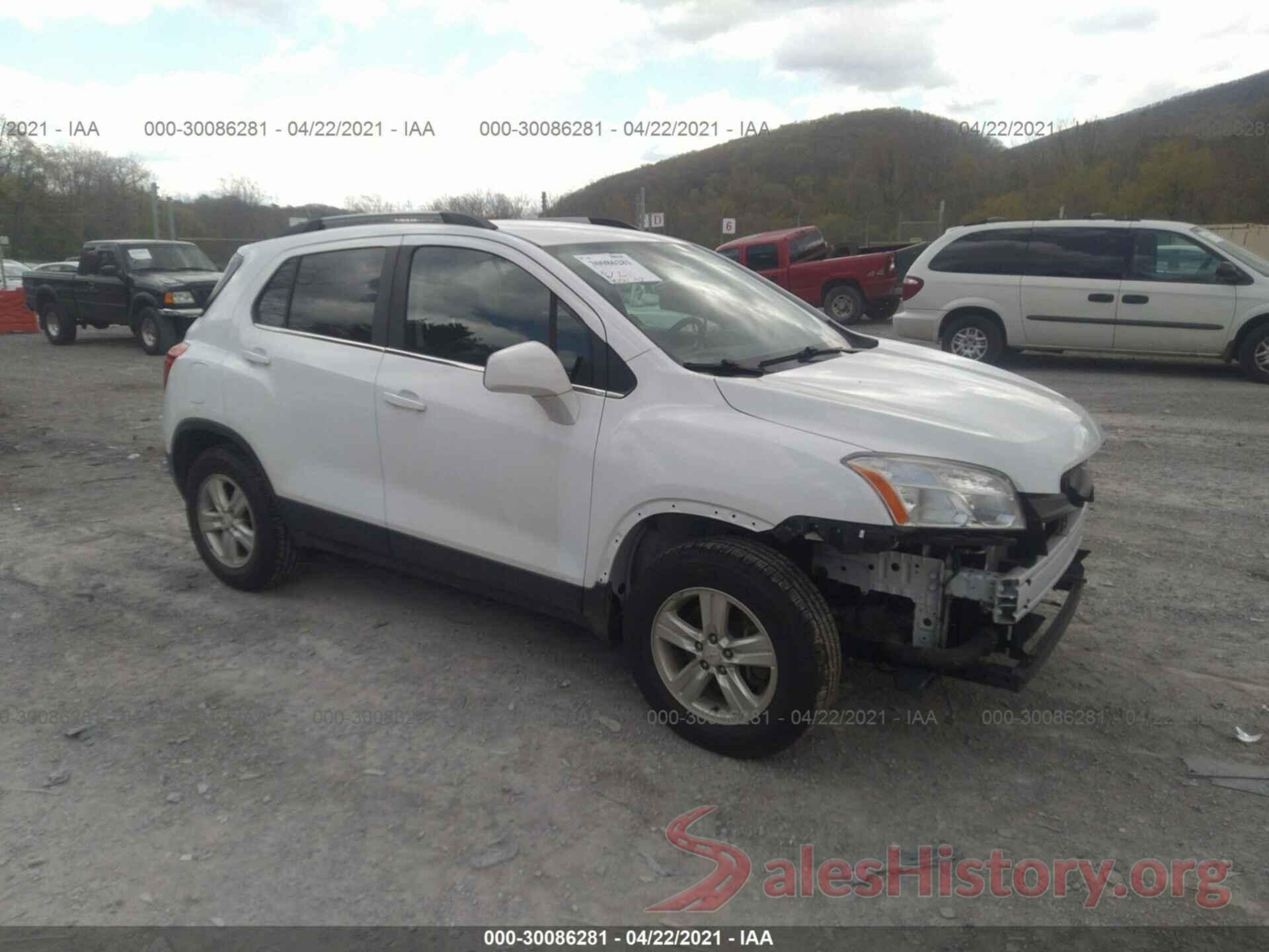 KL7CJPSBXGB608718 2016 CHEVROLET TRAX