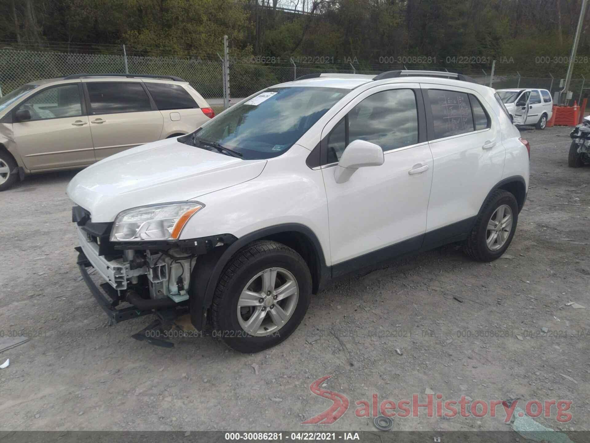 KL7CJPSBXGB608718 2016 CHEVROLET TRAX