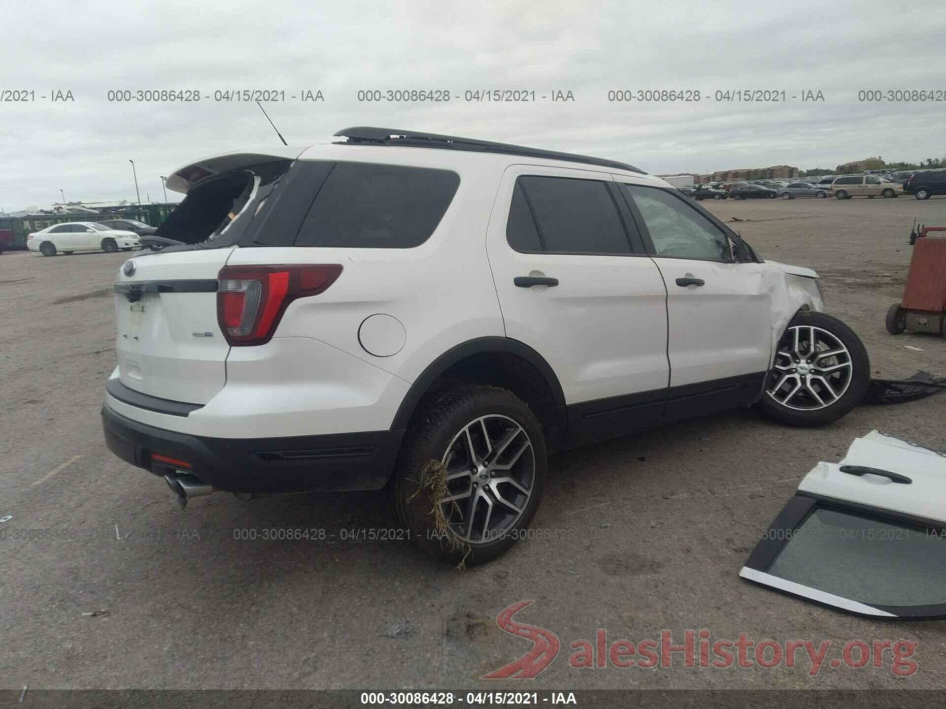 1FM5K8GT8KGA71421 2019 FORD EXPLORER