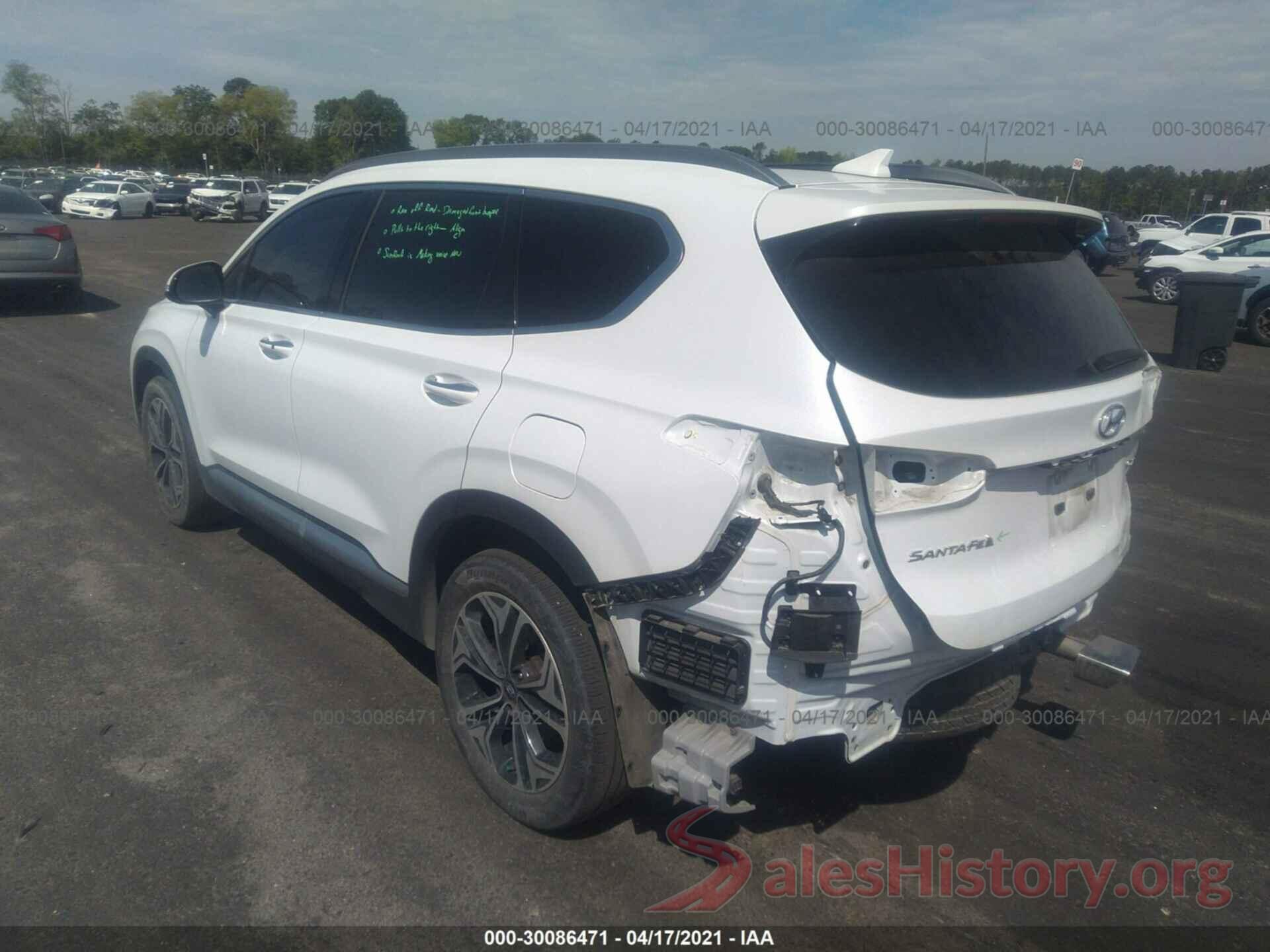 5NMS53AAXKH054718 2019 HYUNDAI SANTA FE