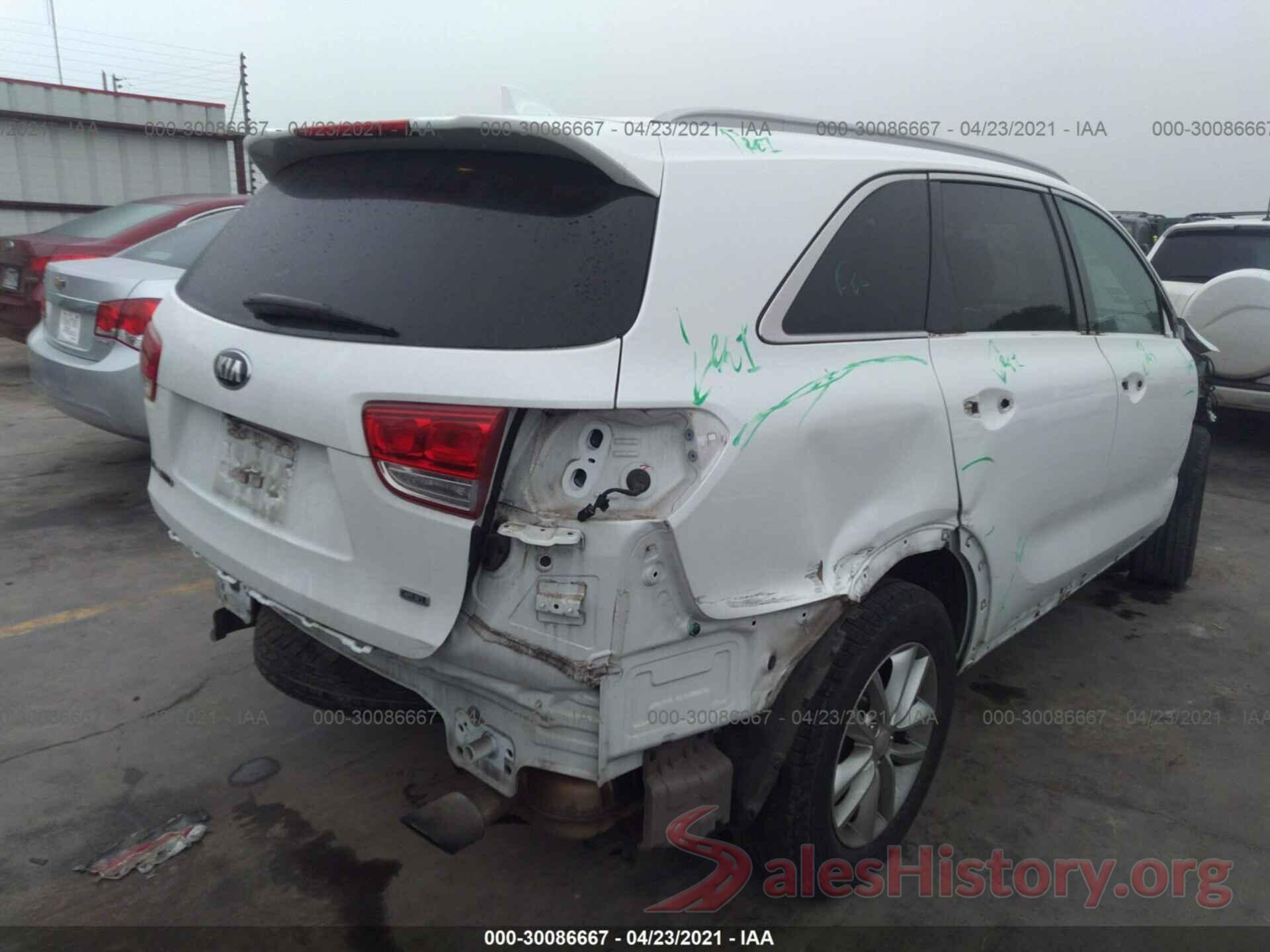 5XYPG4A30GG140595 2016 KIA SORENTO