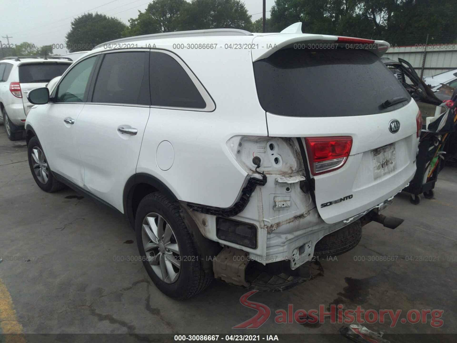 5XYPG4A30GG140595 2016 KIA SORENTO