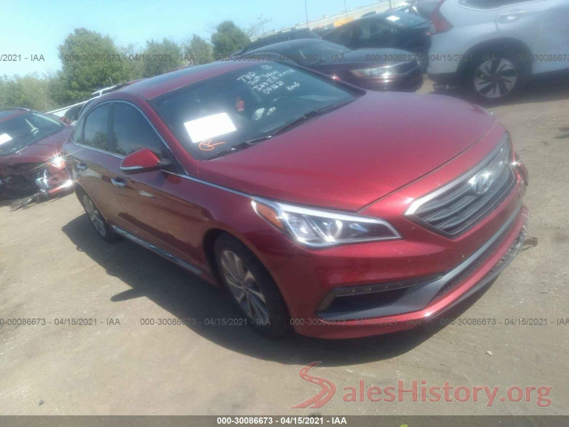 5NPE34AF6GH421015 2016 HYUNDAI SONATA