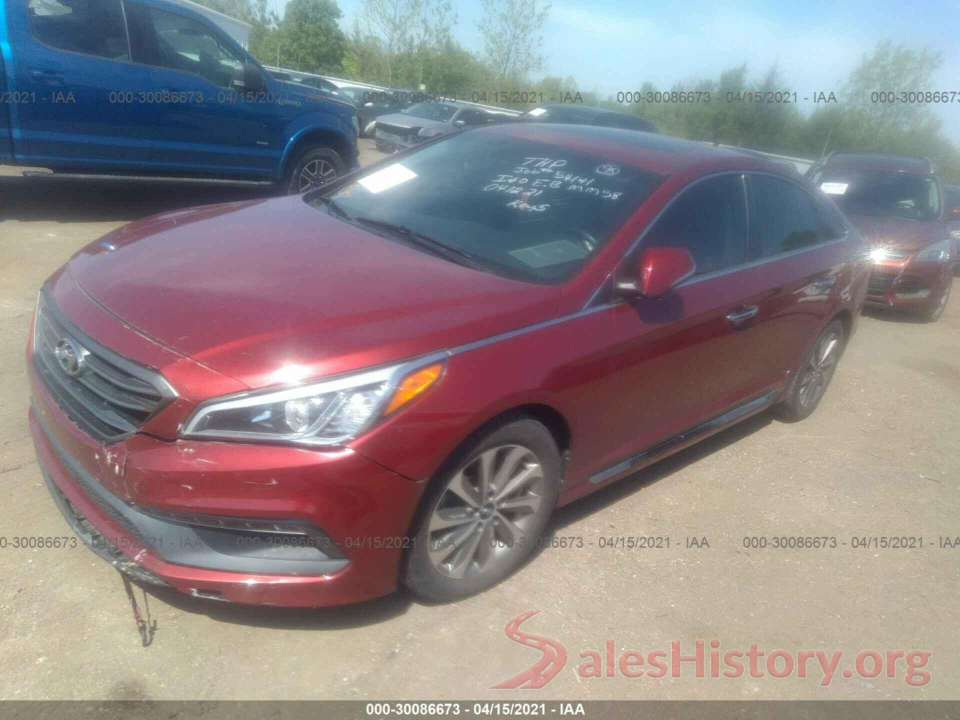 5NPE34AF6GH421015 2016 HYUNDAI SONATA