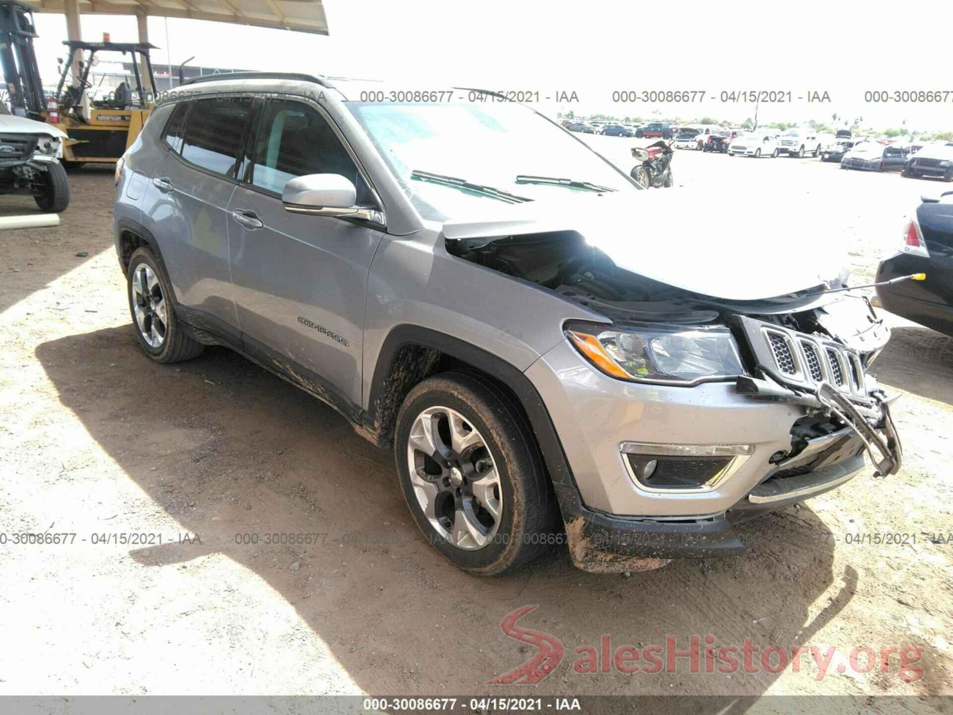 3C4NJCCB0KT819338 2019 JEEP COMPASS