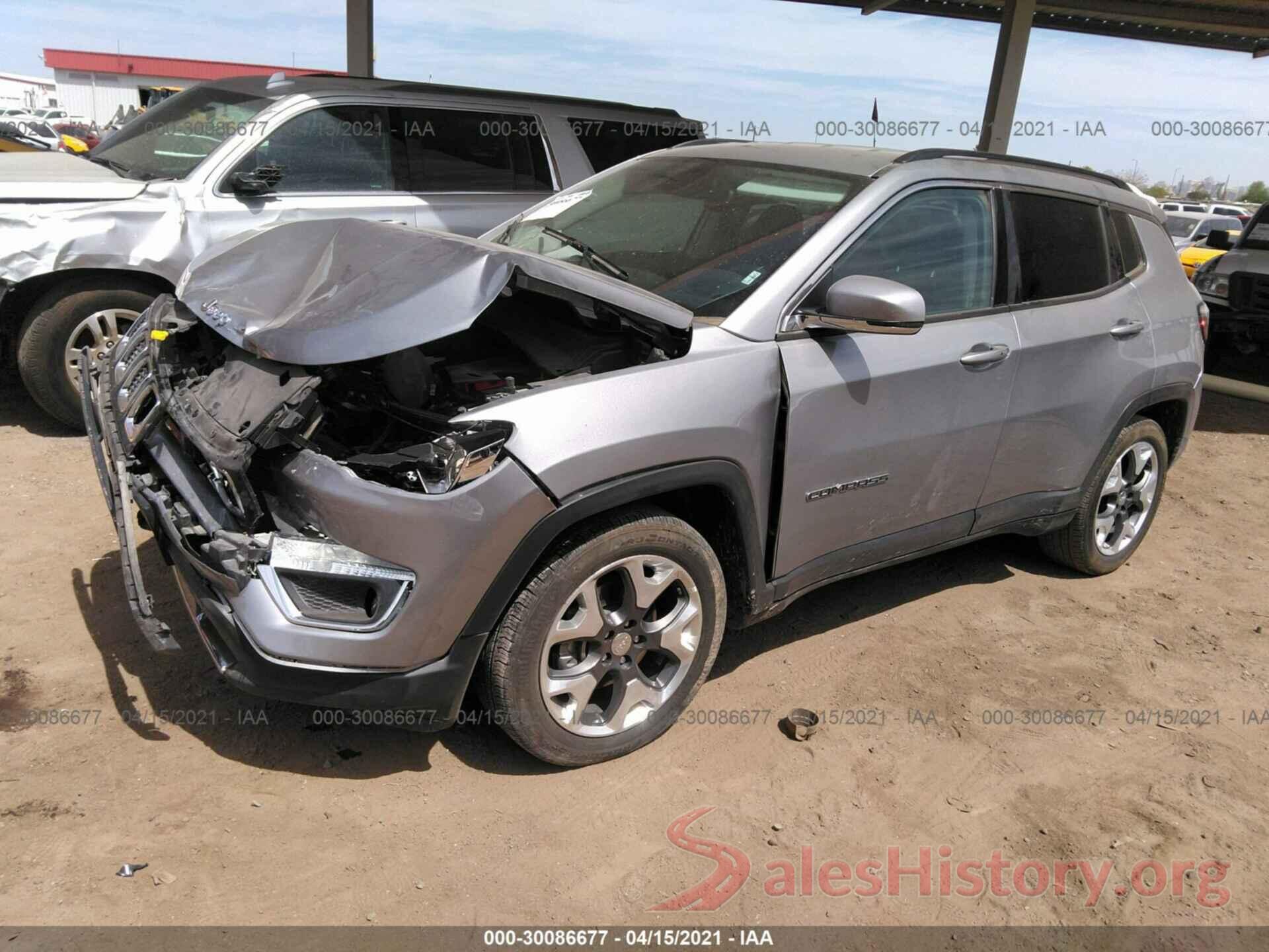 3C4NJCCB0KT819338 2019 JEEP COMPASS