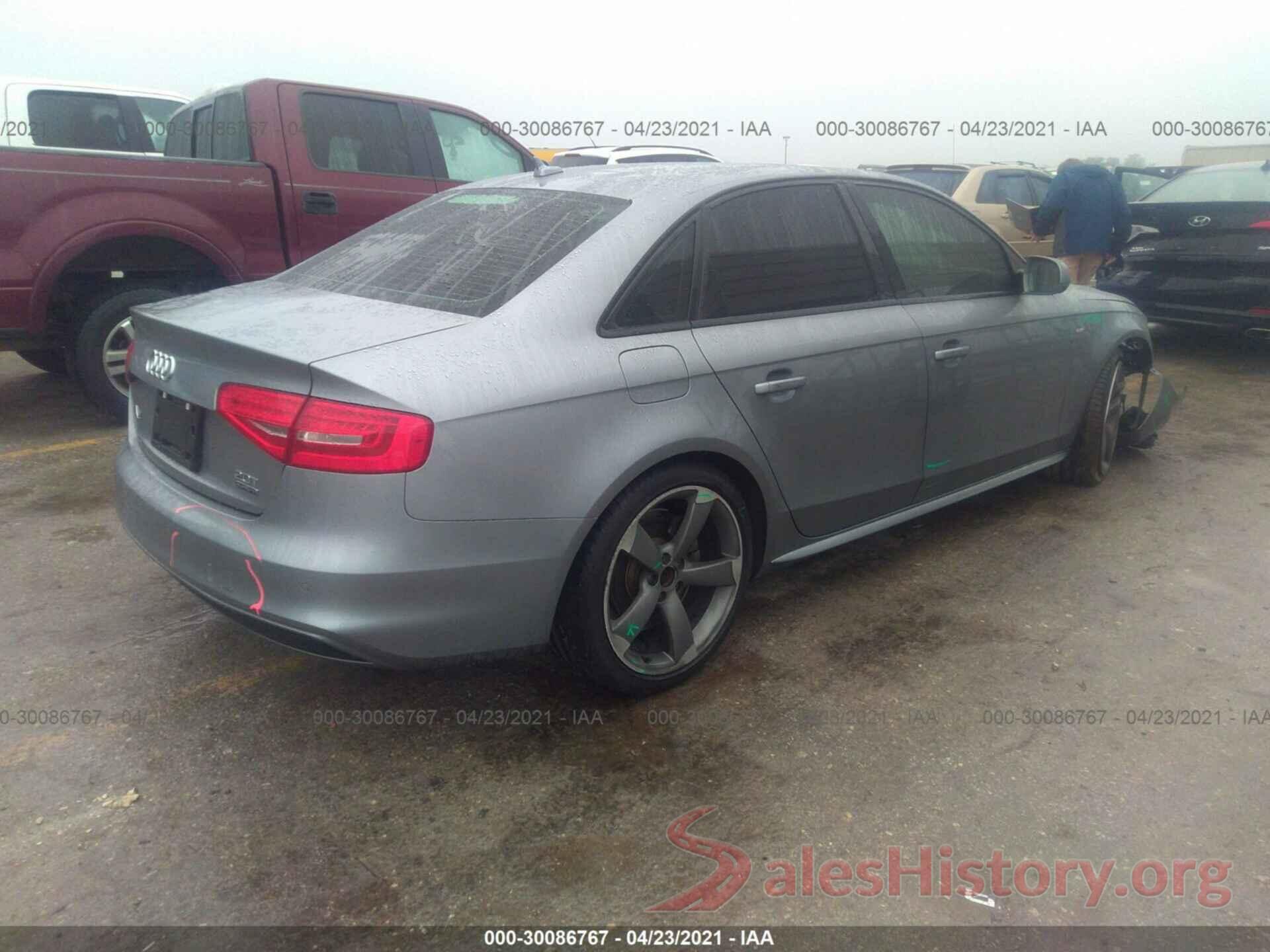 WAUFFAFLXGN002364 2016 AUDI A4