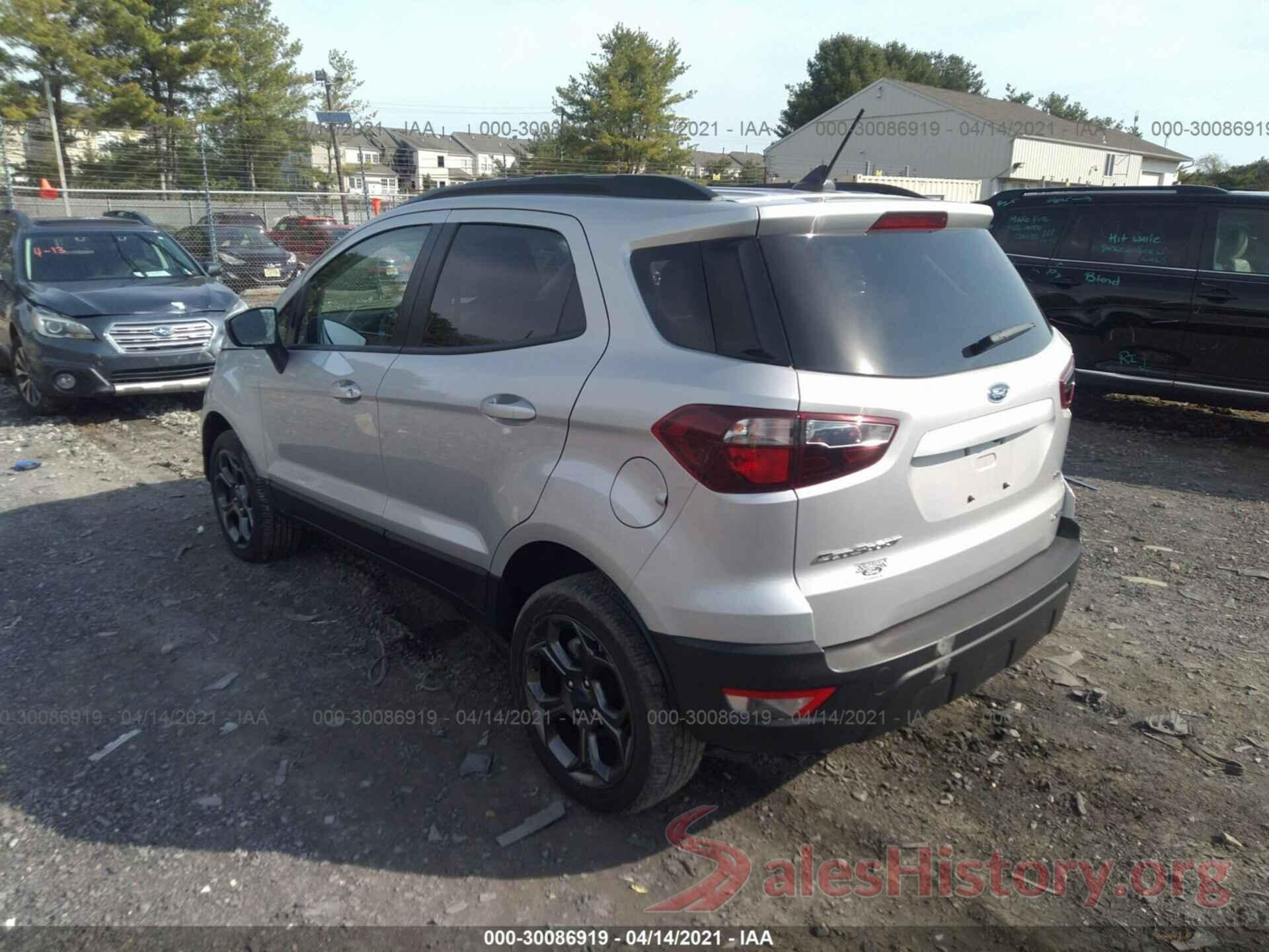 MAJ6P1CLXJC193569 2018 FORD ECOSPORT