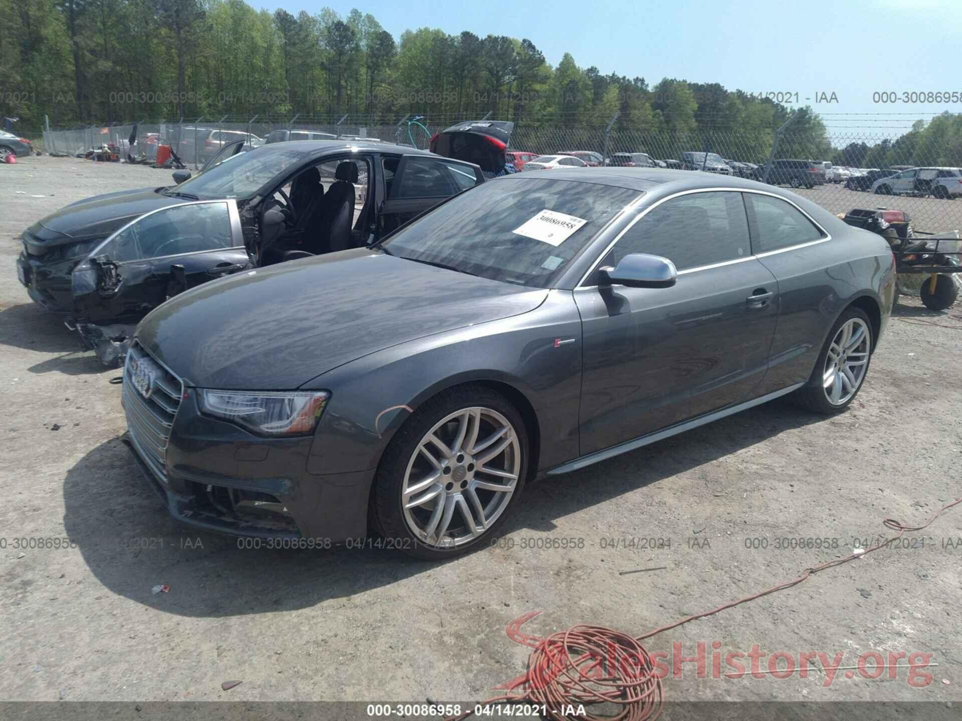 WAUC4AFR0GA047186 2016 AUDI S5