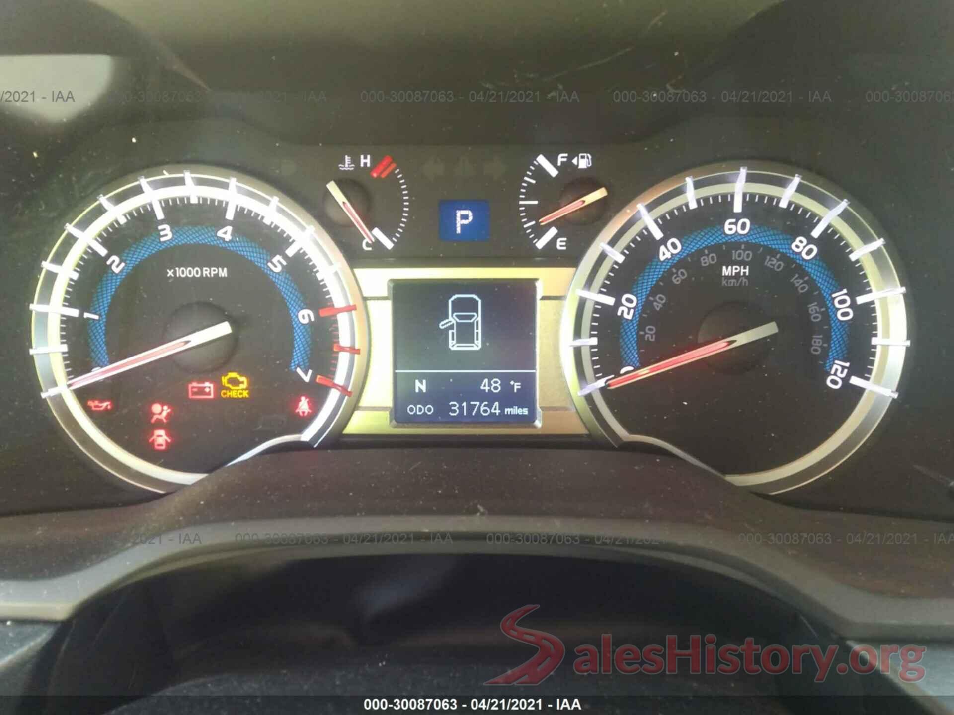 JTEBU5JR9J5571106 2018 TOYOTA 4RUNNER