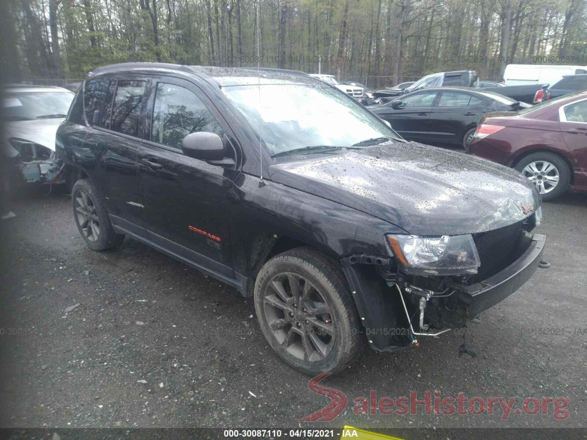 1C4NJDBB5GD707168 2016 JEEP COMPASS