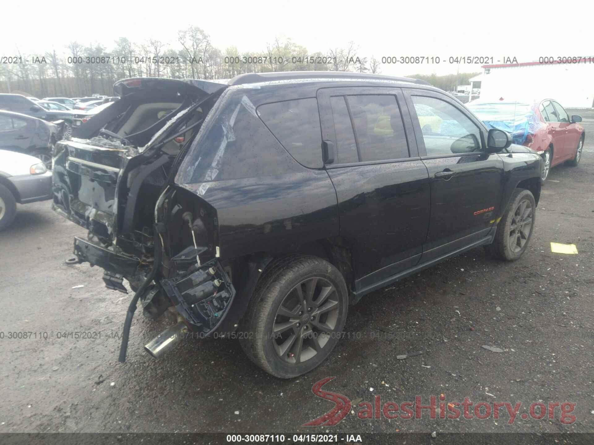 1C4NJDBB5GD707168 2016 JEEP COMPASS