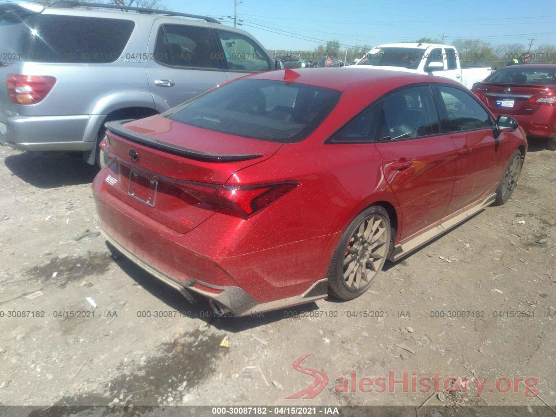 4T1FZ1FB1LU054723 2020 TOYOTA AVALON