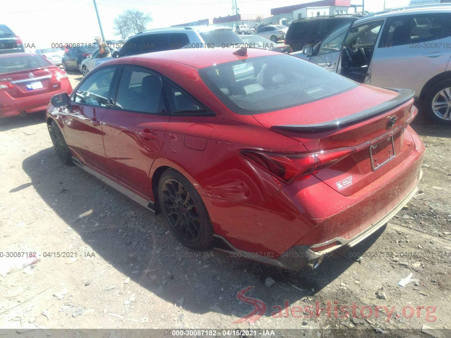 4T1FZ1FB1LU054723 2020 TOYOTA AVALON