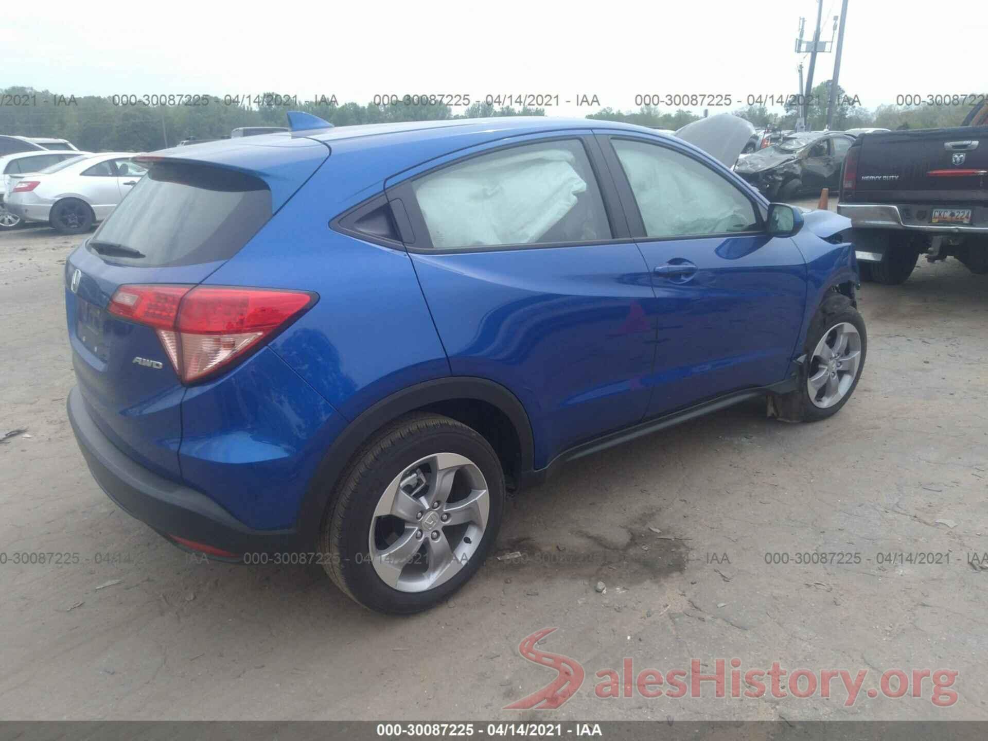 3CZRU6H30JM704219 2018 HONDA HR-V