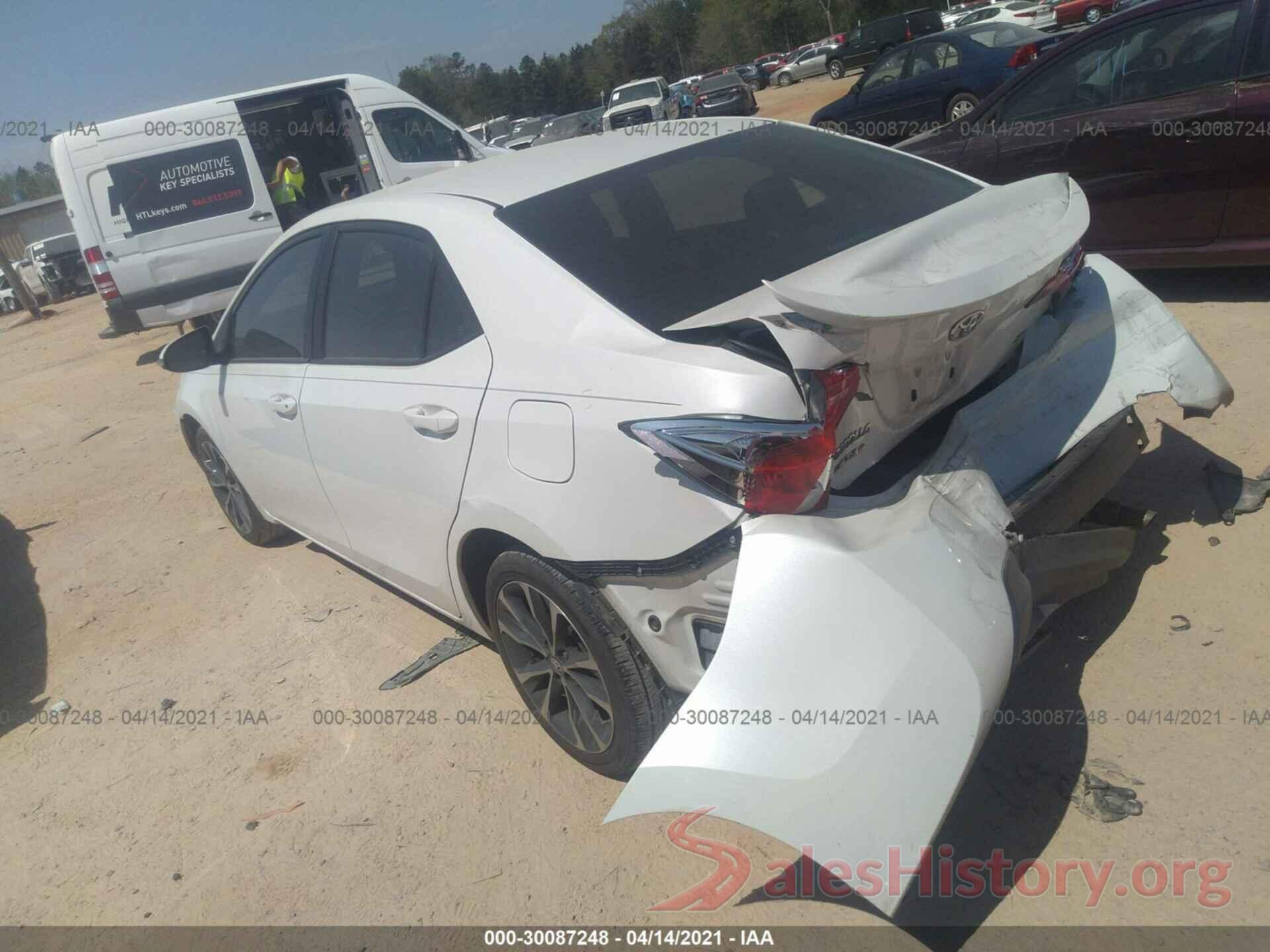 5YFBURHE6KP911248 2019 TOYOTA COROLLA