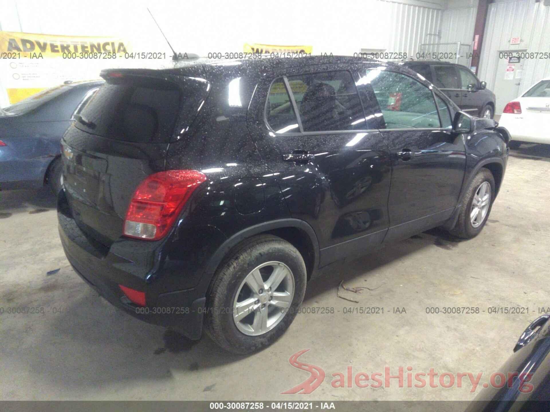 KL7CJKSBXLB070308 2020 CHEVROLET TRAX