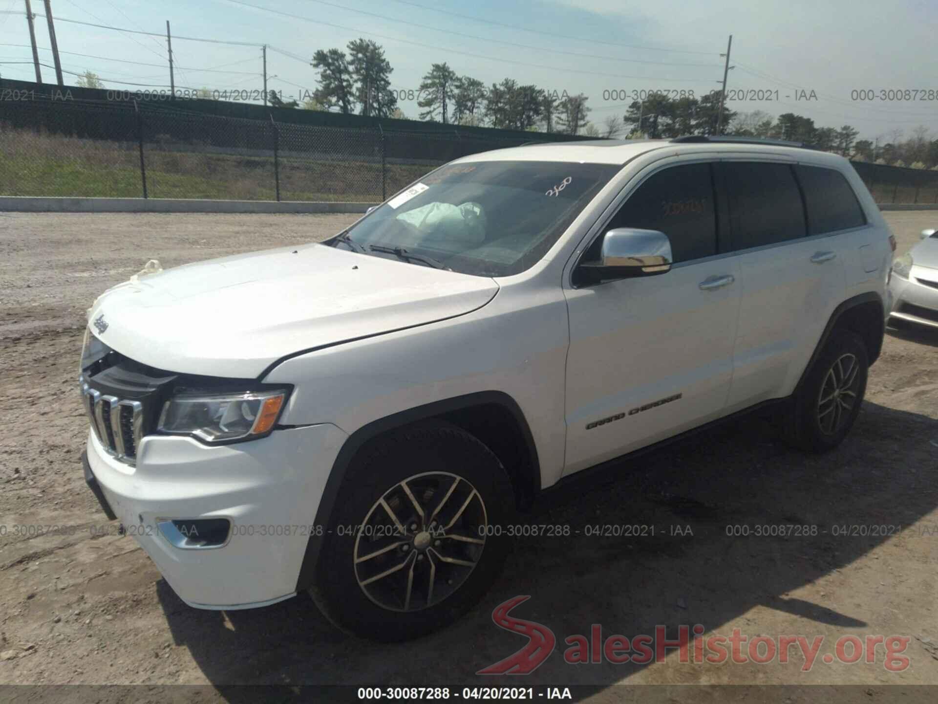 1C4RJFBG4HC787188 2017 JEEP GRAND CHEROKEE